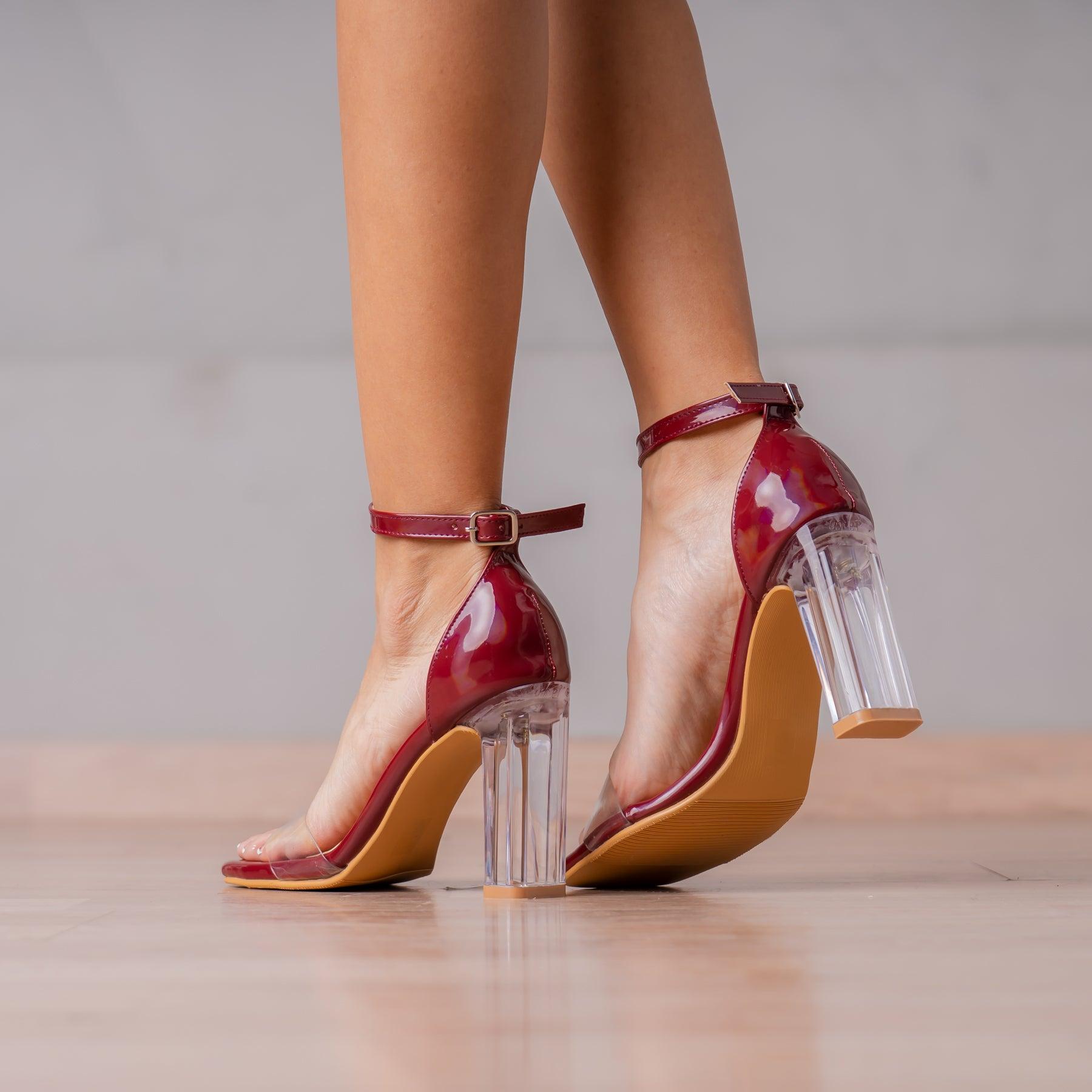 STILETTOS MUJER GIOVANA ROJO - 3