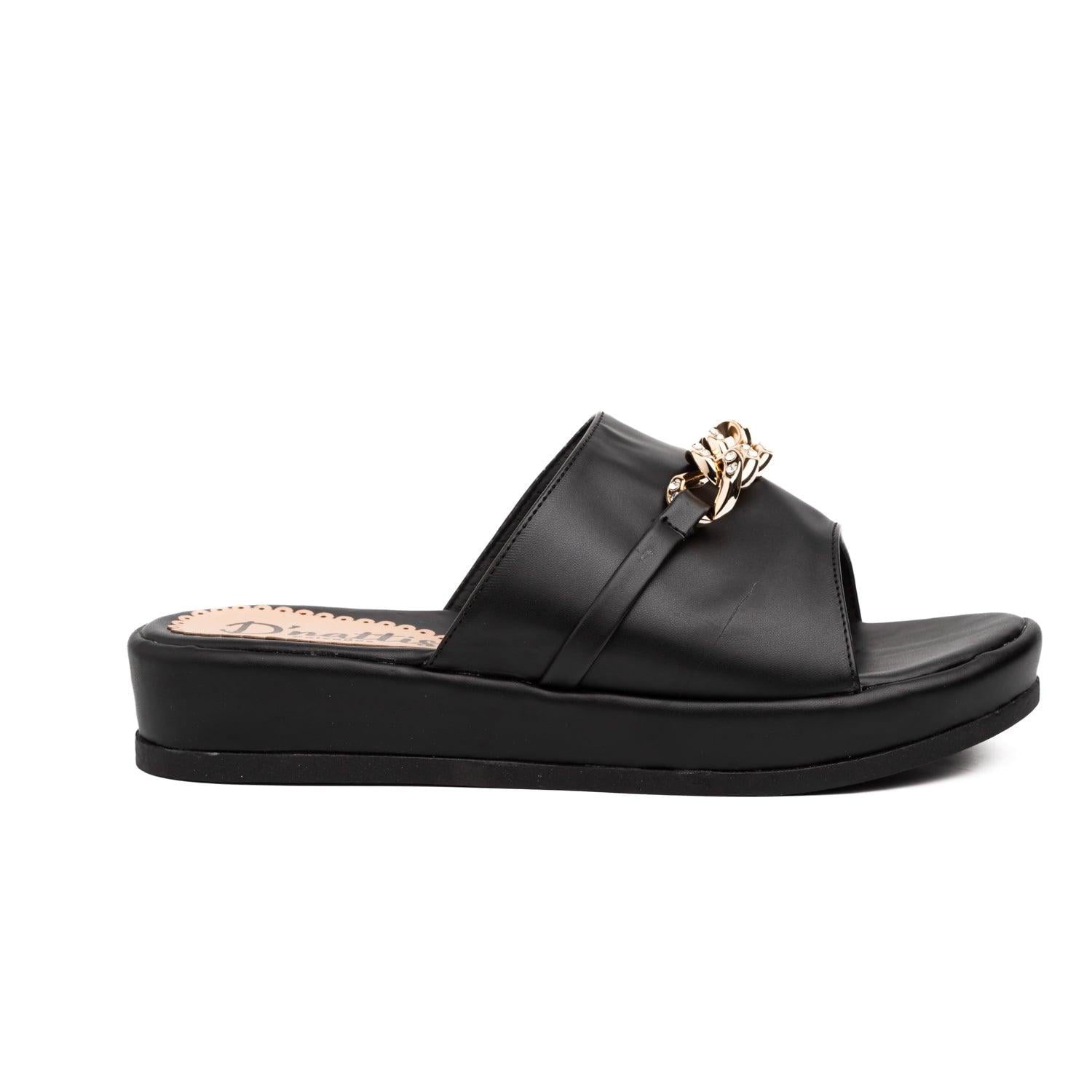 SANDALIAS CASUALES MUJER LIVORNO NEGRO - 2