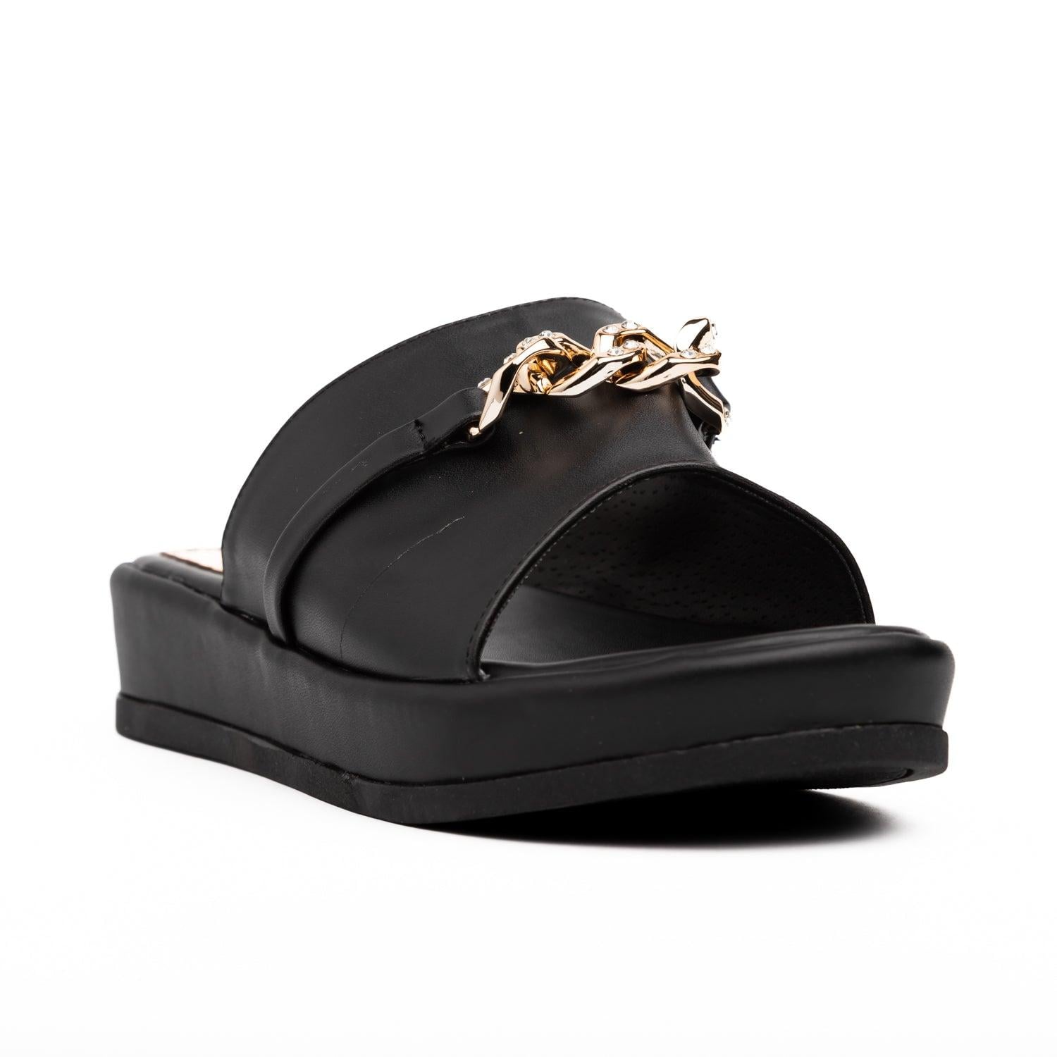 SANDALIAS CASUALES MUJER LIVORNO NEGRO - 3
