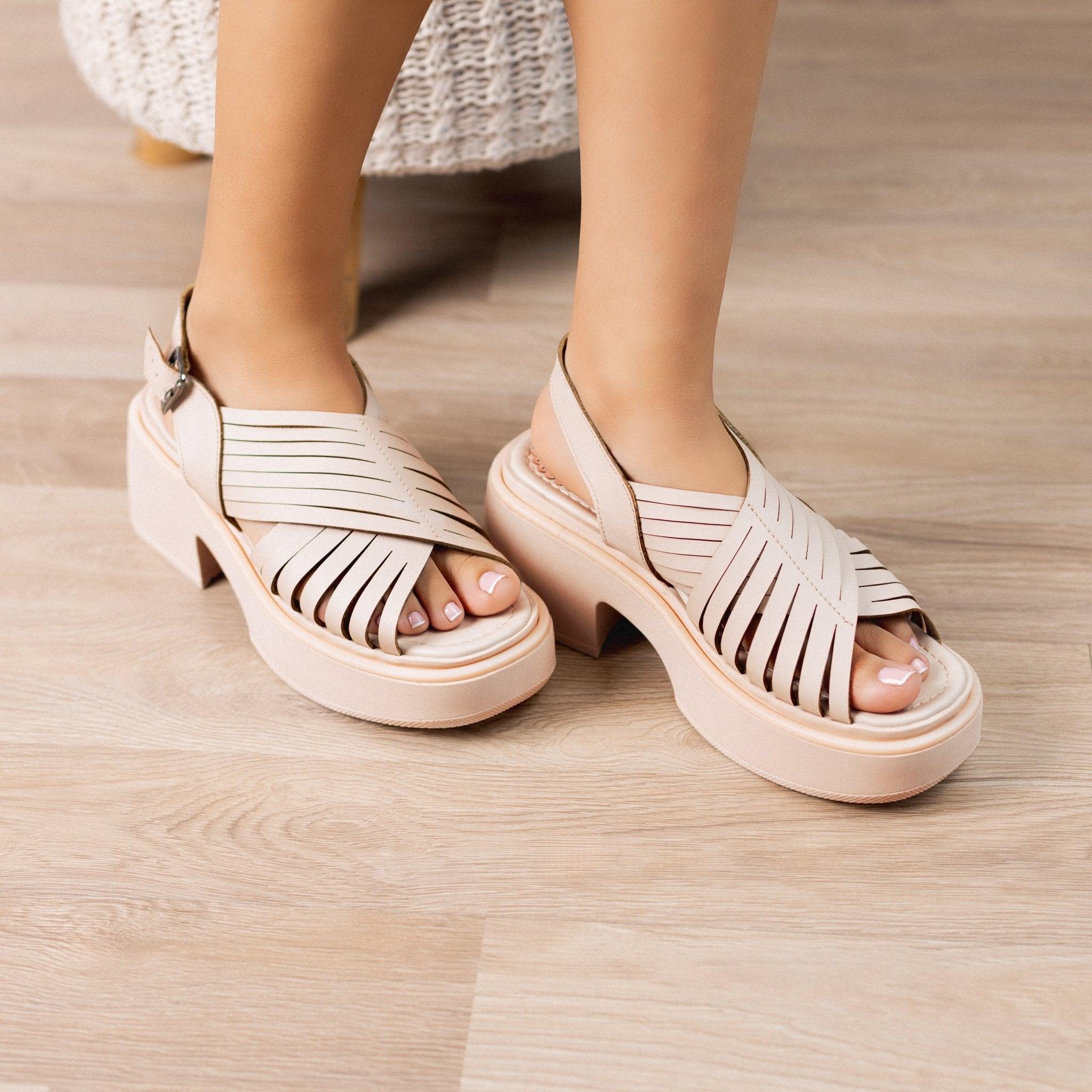 SANDALIAS CASUALES MUJER JAGODA NUDE - 1