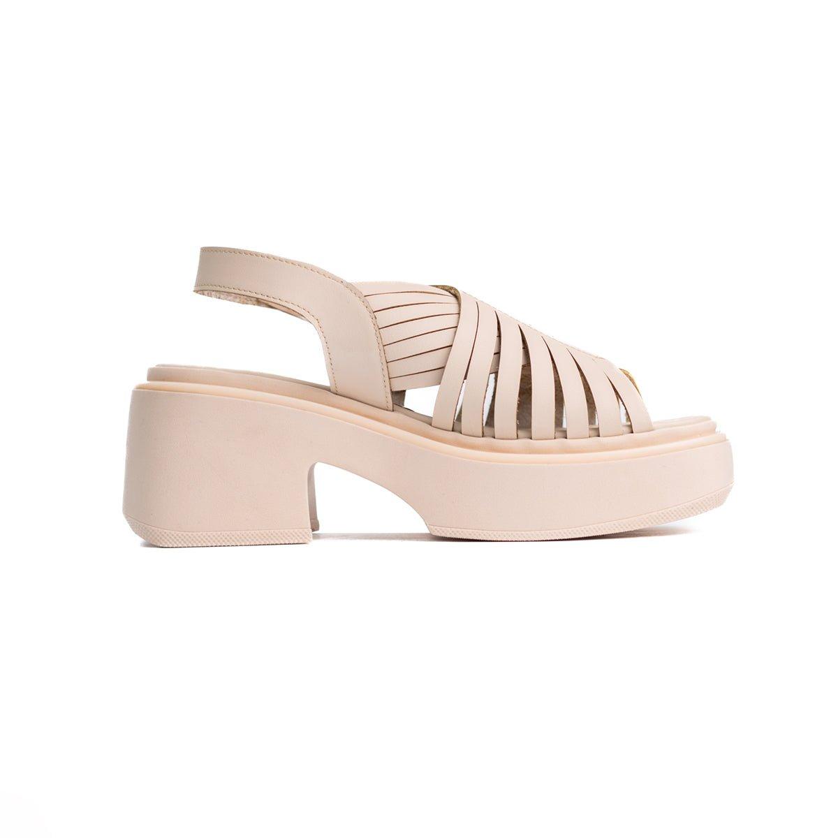 SANDALIAS CASUALES MUJER JAGODA NUDE - 4