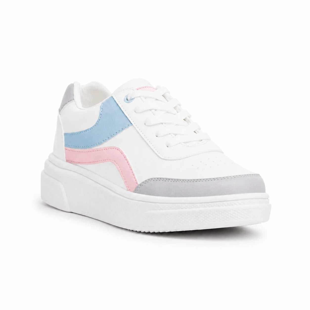 ZAPATILLAS URBANAS MUJER BOOM CELESTE - 4