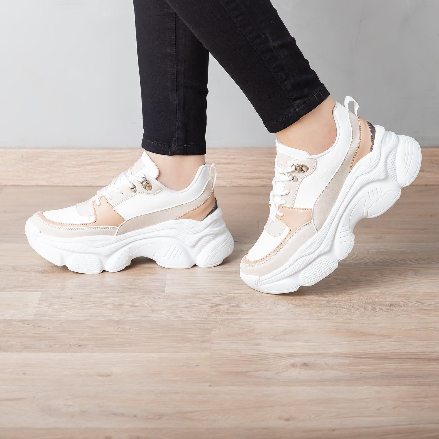 ZAPATILLAS URBANAS MUJER PASTONI NUDE - 1