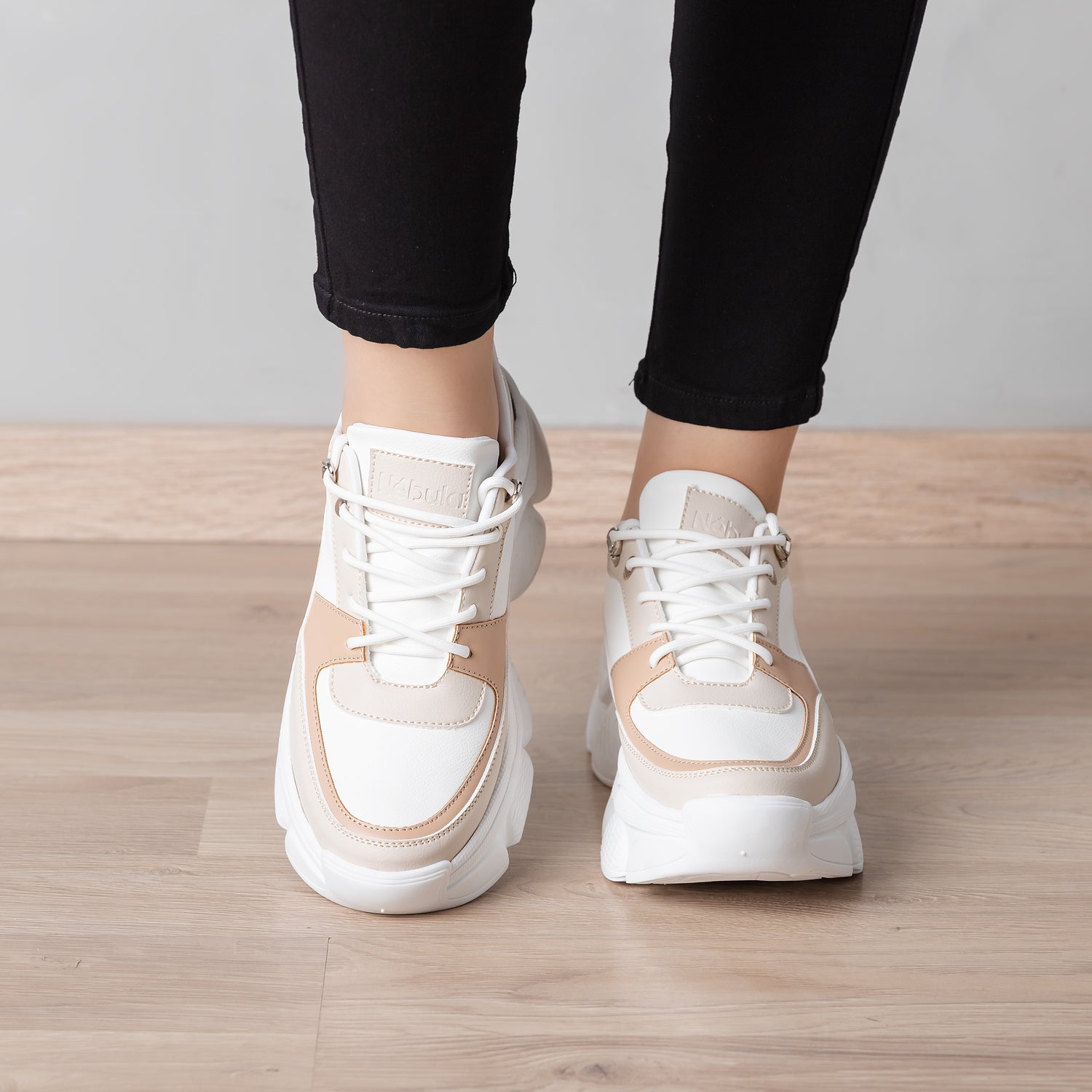 ZAPATILLAS URBANAS MUJER PASTONI NUDE - 2