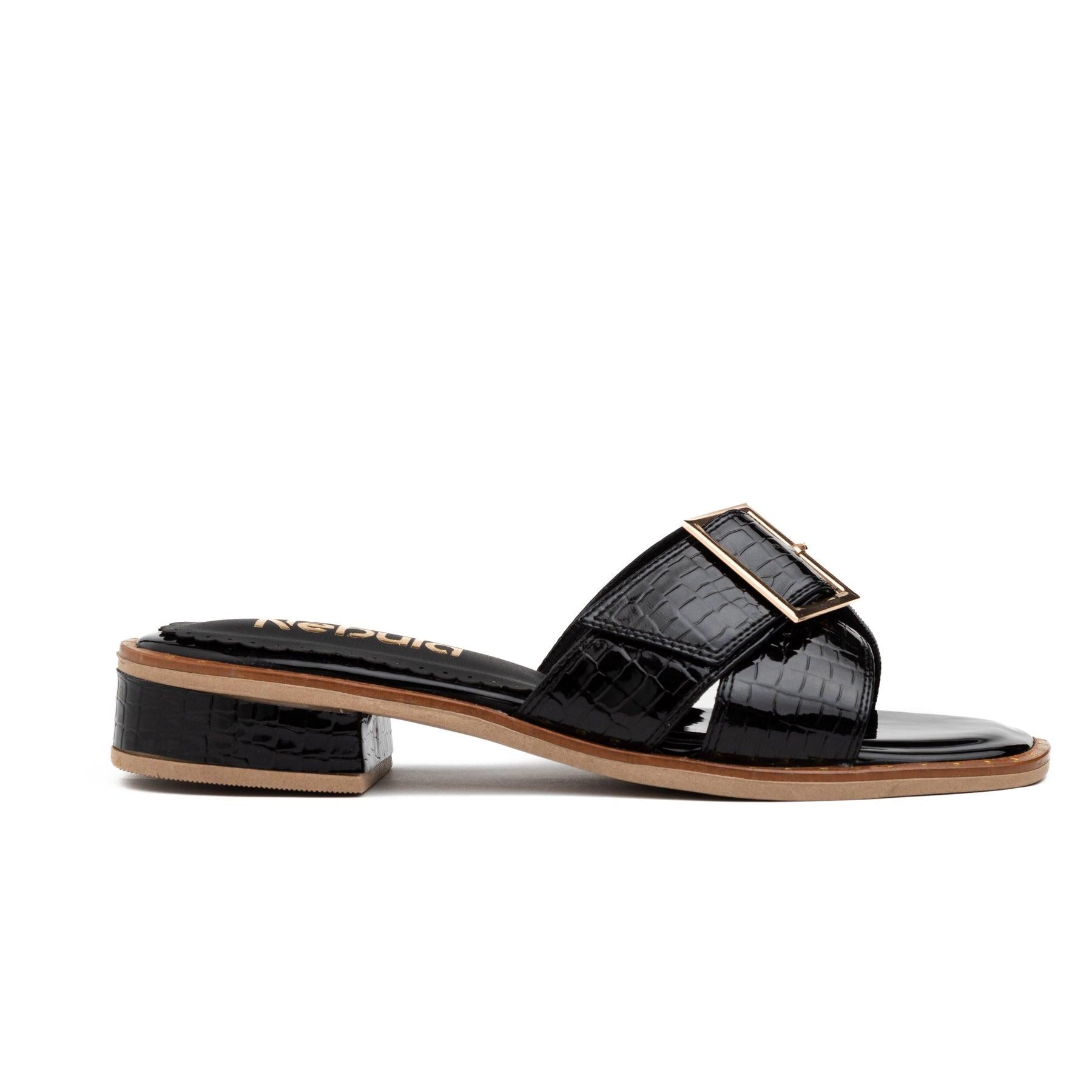 STILETTOS MUJER ANI NEGRO - 4