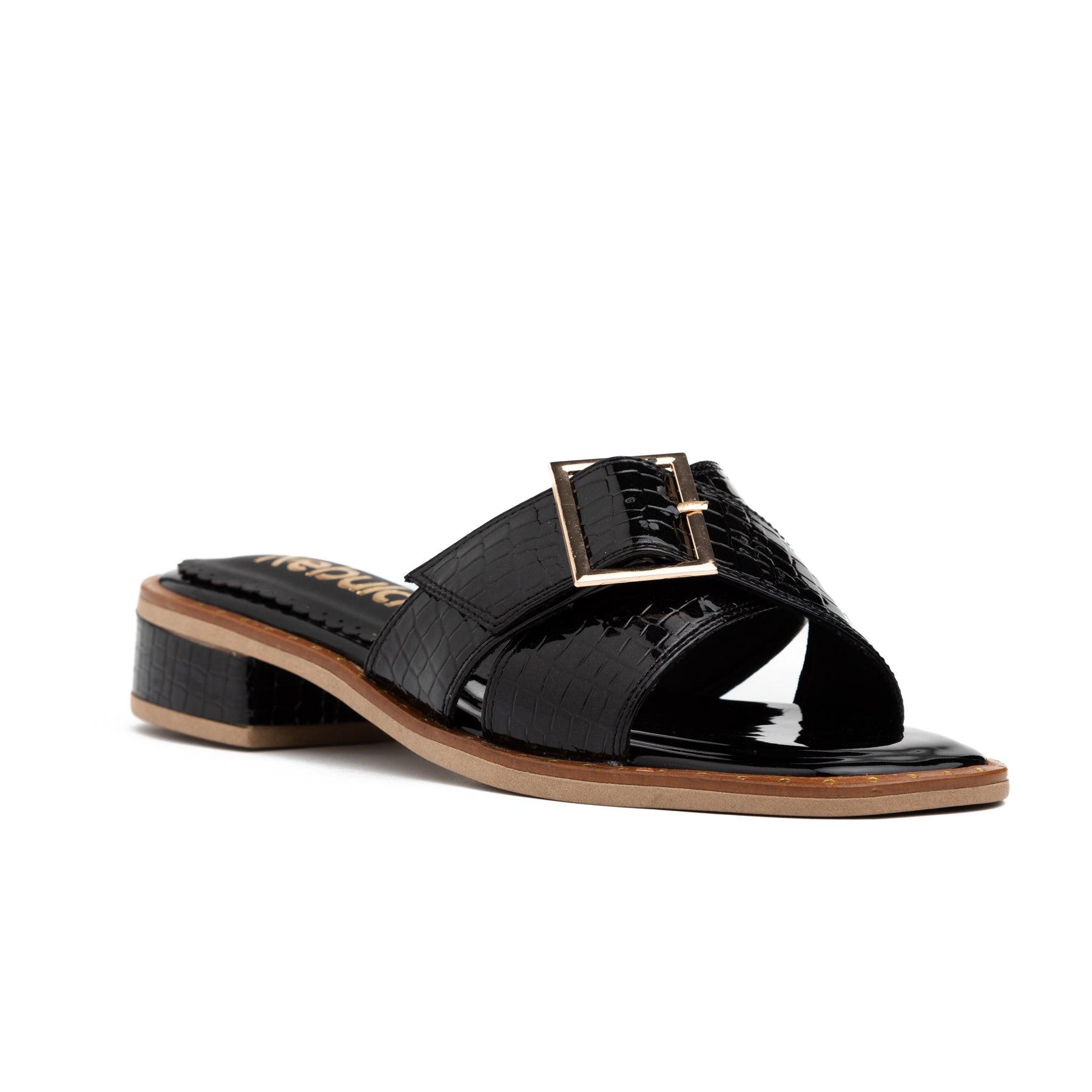 STILETTOS MUJER ANI NEGRO - 5