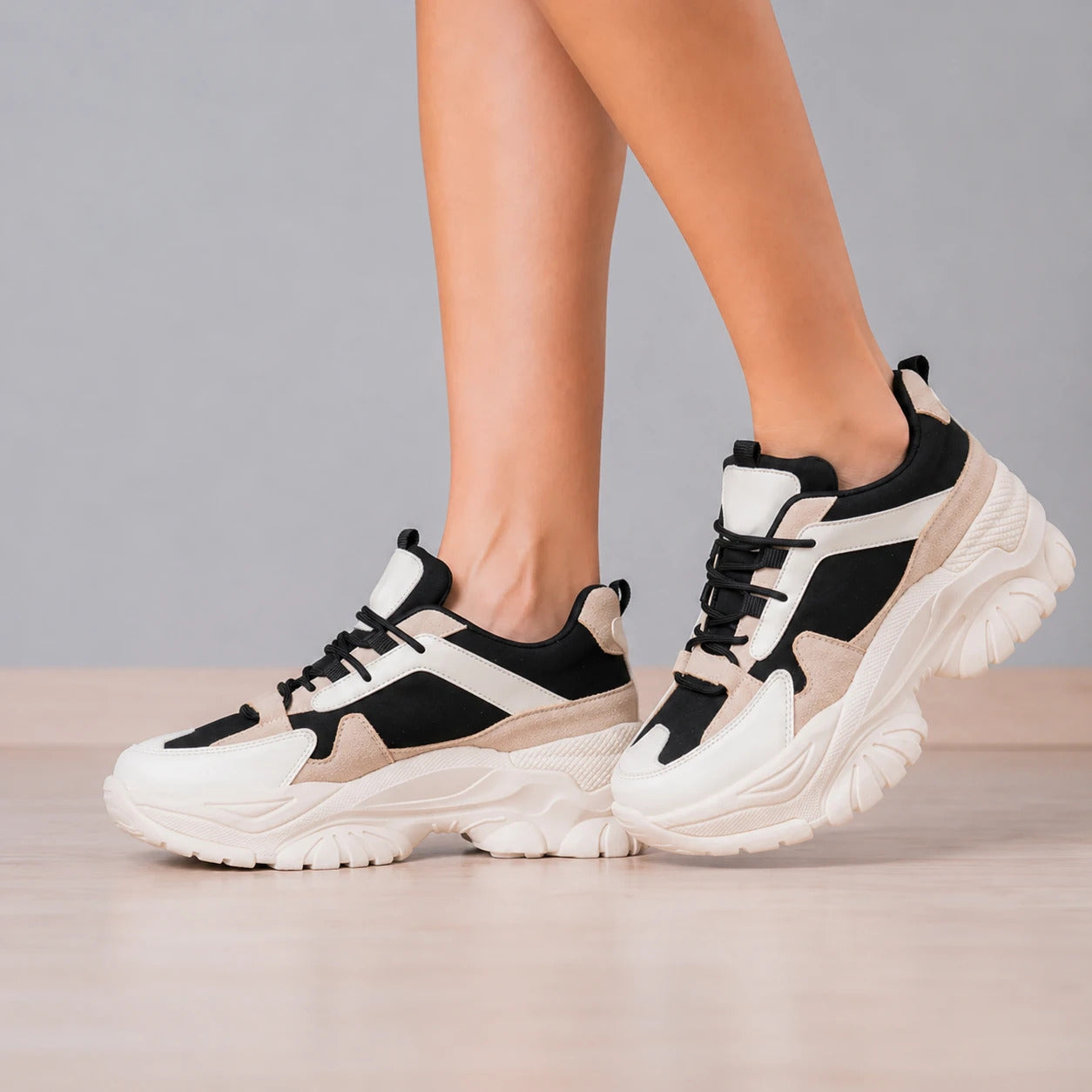 ZAPATILLAS URBANAS MUJER EIBAR BEIGE - 5