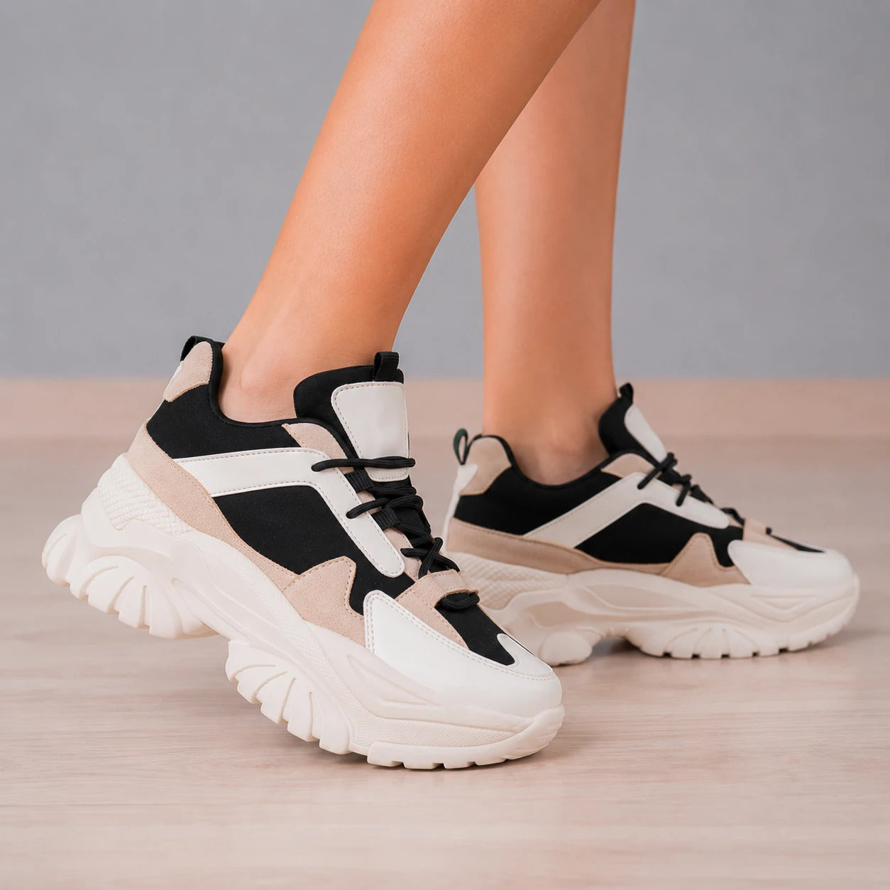 ZAPATILLAS URBANAS MUJER EIBAR BEIGE - 6