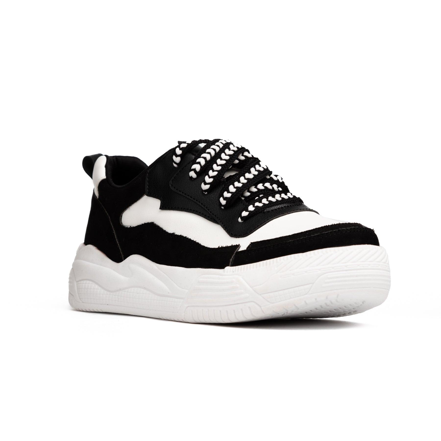 ZAPATILLAS URBANAS MUJER STRONG BLANCO NEGRO - 5