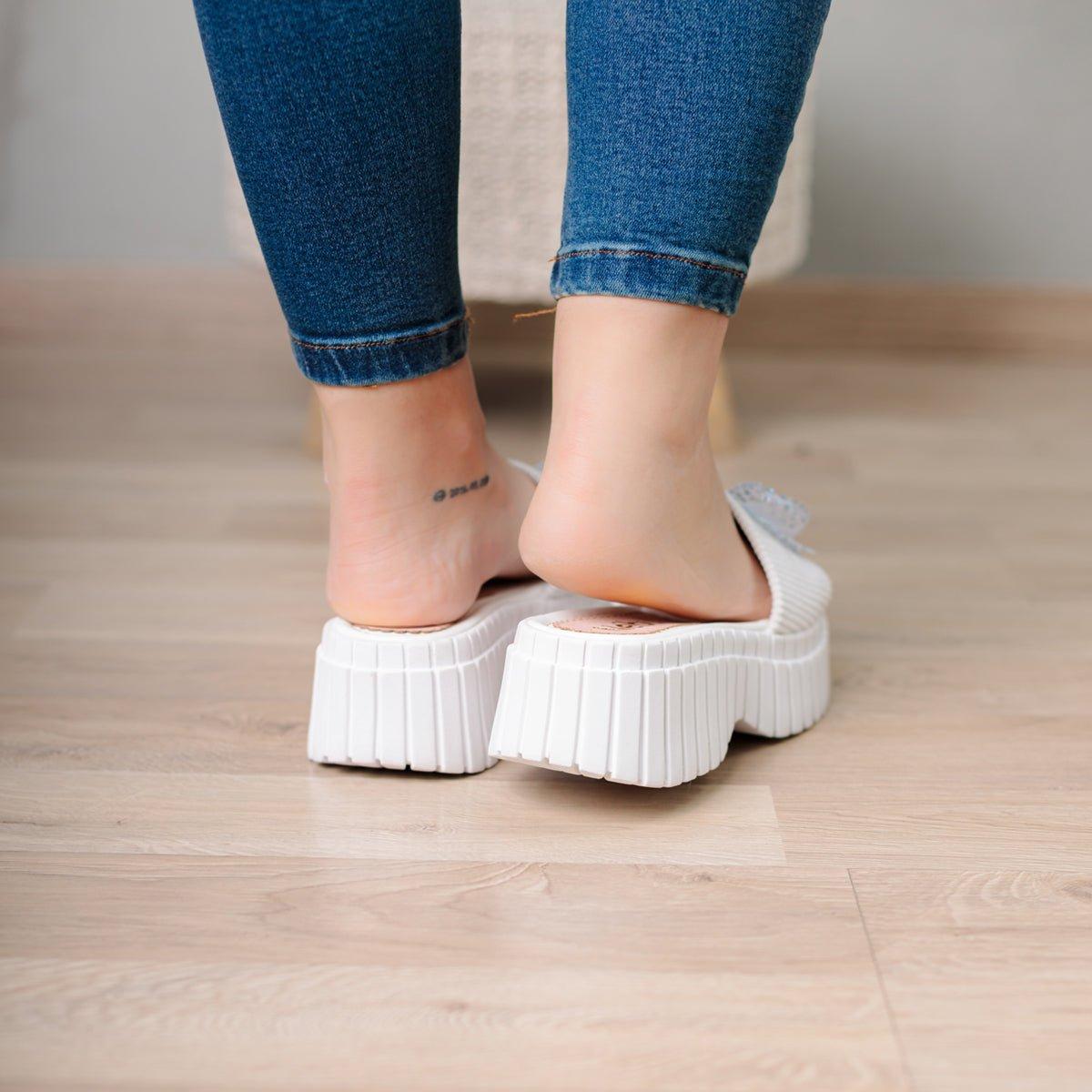 SANDALIAS CASUALES MUJER KALINA BLANCO - 2