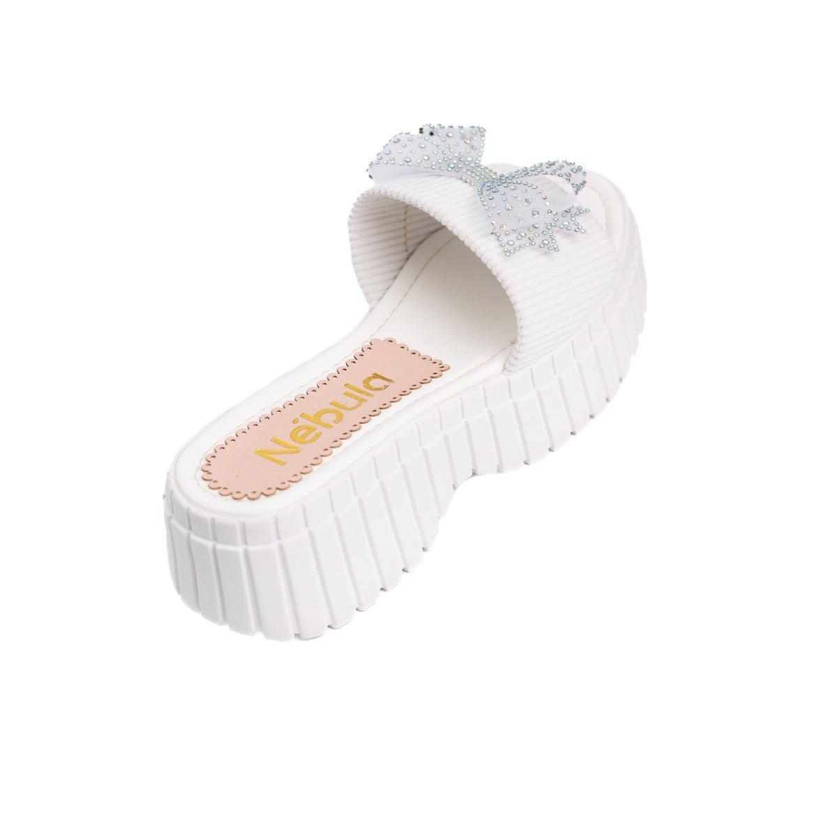 SANDALIAS CASUALES MUJER KALINA BLANCO - 5