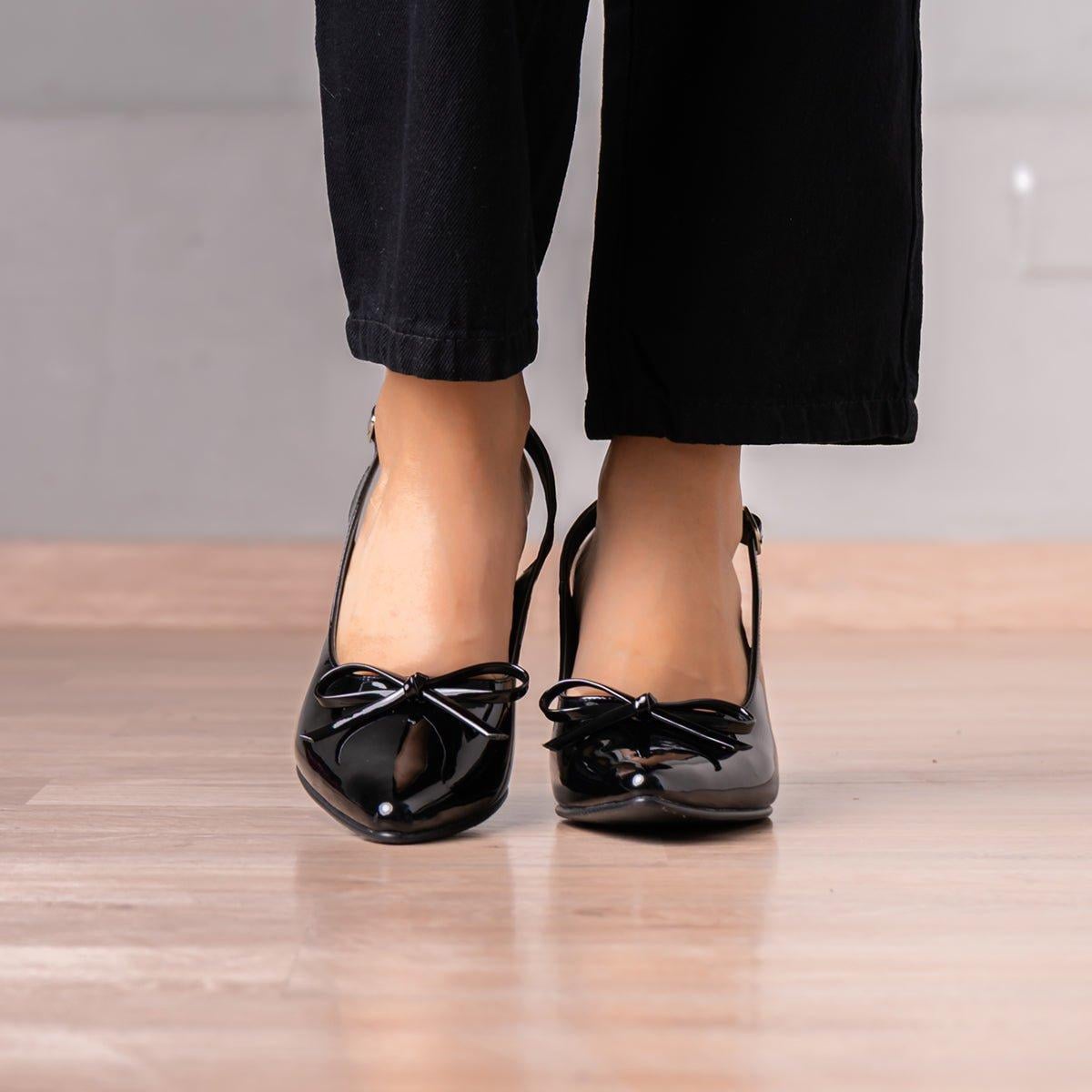 STILETTOS MUJER SLOVACHI NEGRO - 2