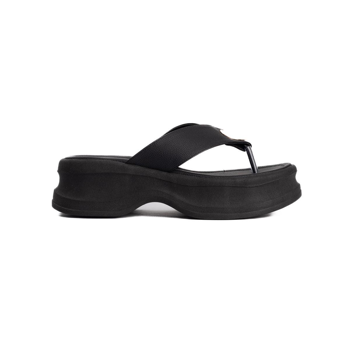 SANDALIAS CASUALES MUJER VERNE NEGRO - 5