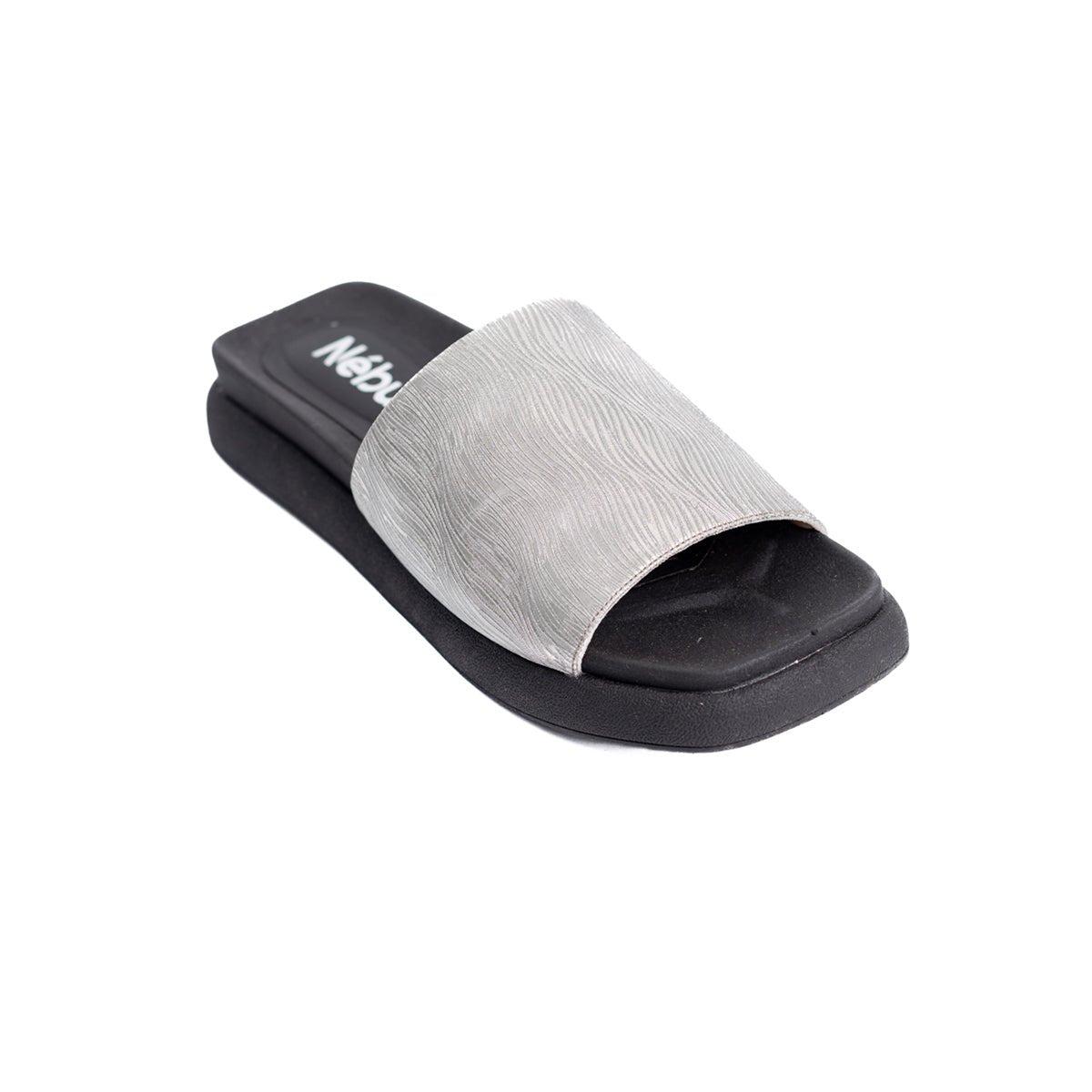 SANDALIAS CASUALES MUJER BOGGHI PLATEADO - 5