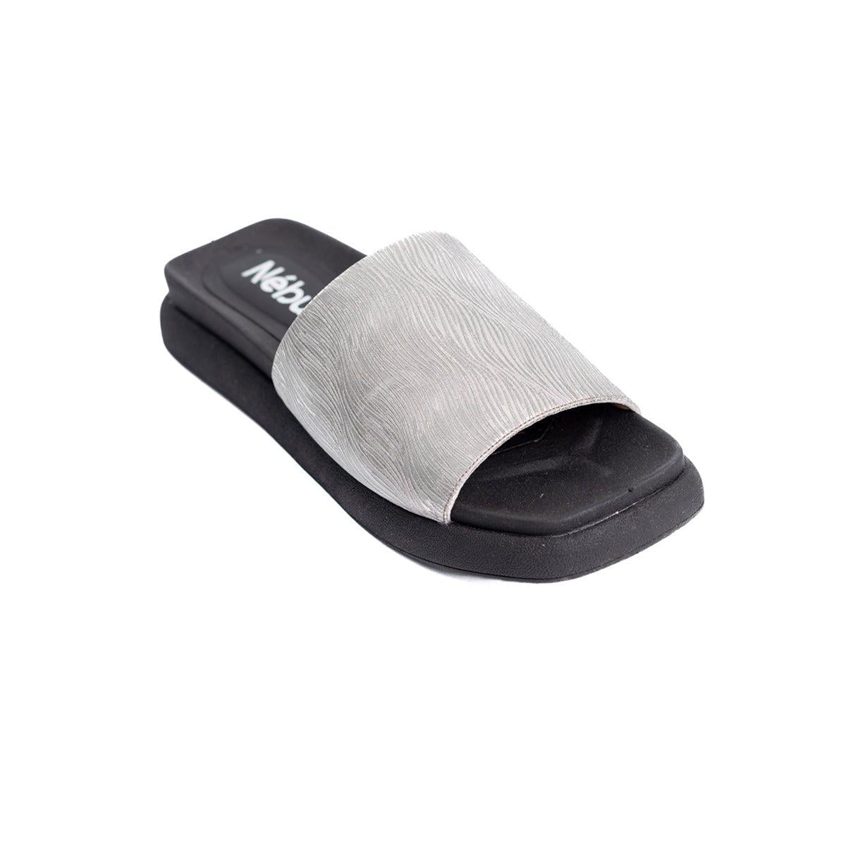 SANDALIAS CASUALES MUJER BOGGHI PLATEADO - 5