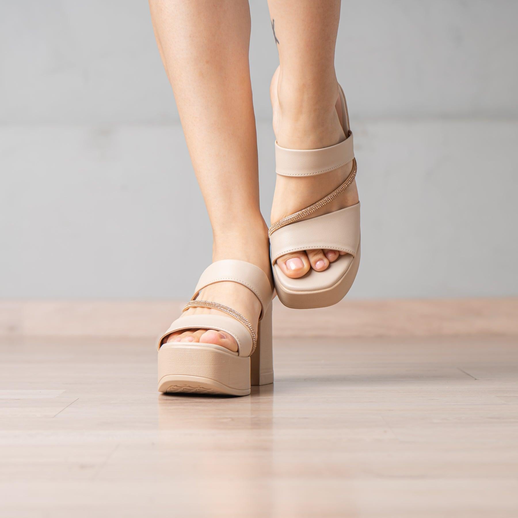 SANDALIAS DE VESTIR MUJER RELAJHI NUDE - 3