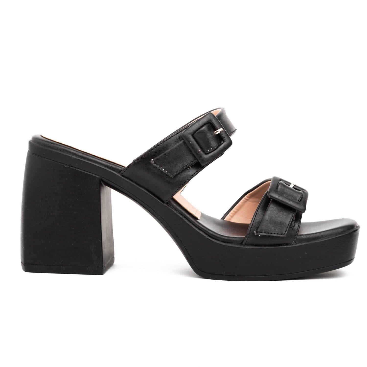 SANDALIAS MUJER DRAYMOND NEGRO - 3