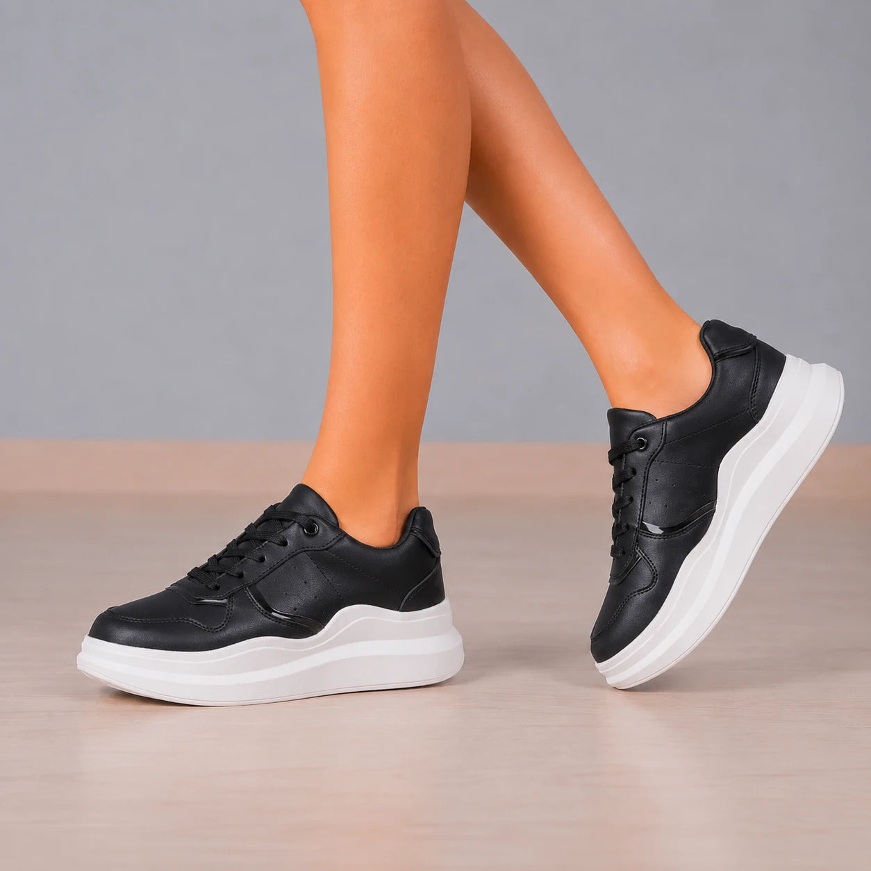 ZAPATILLAS URBANAS MUJER SAN BLAS NEGRO - 3