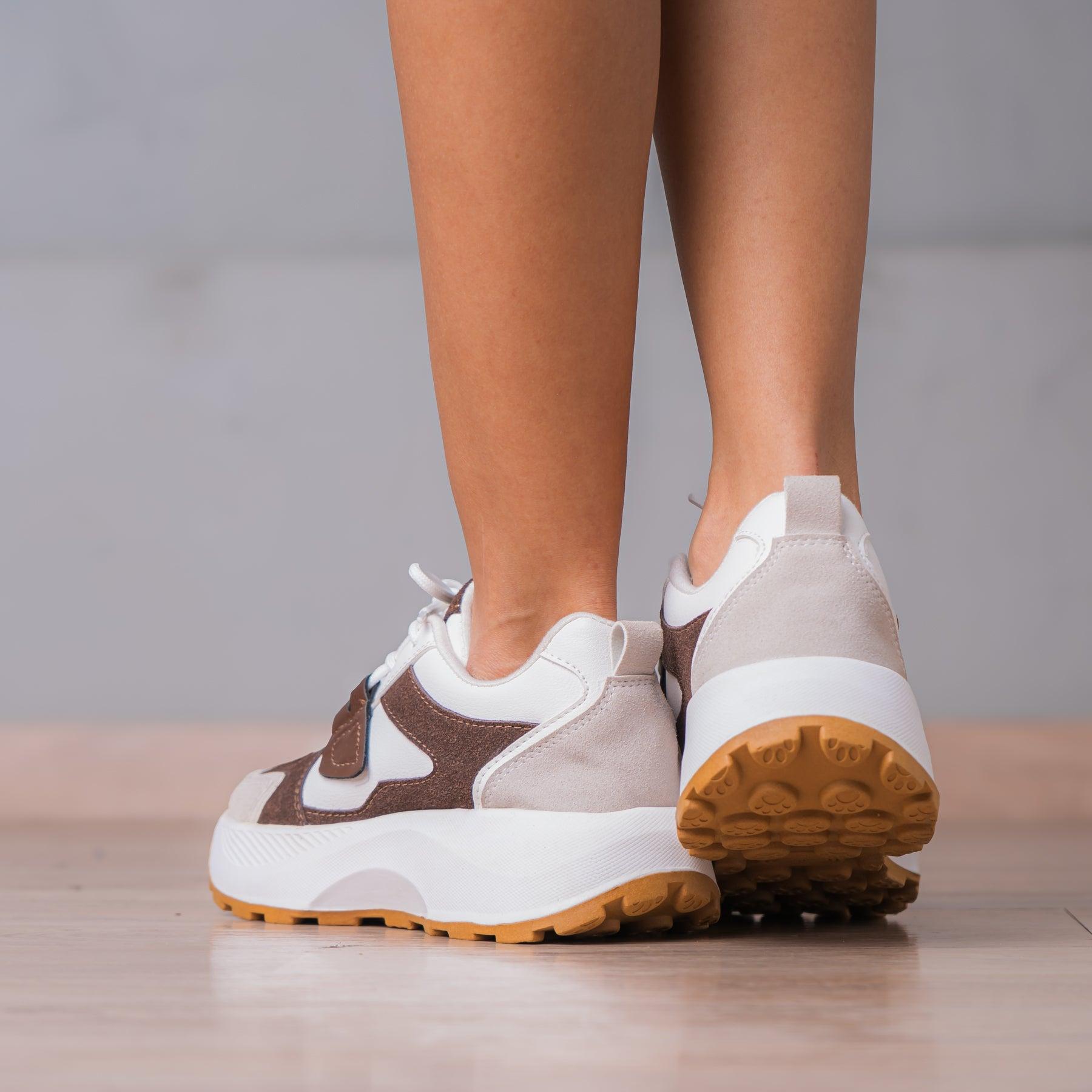 ZAPATILLAS URBANAS MUJER NASTYLL MARRON - 3