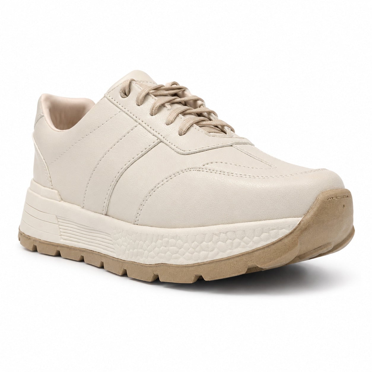 ZAPATILLAS URBANAS MUJER RUKI BEIGE - 2