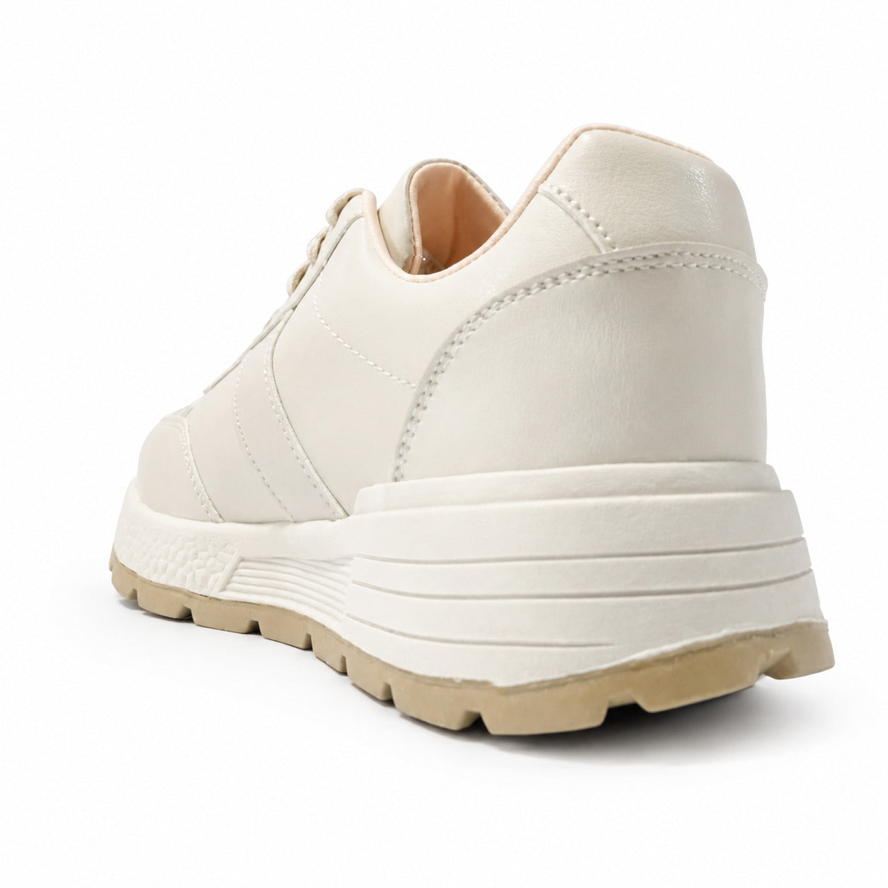 ZAPATILLAS URBANAS MUJER RUKI BEIGE - 3