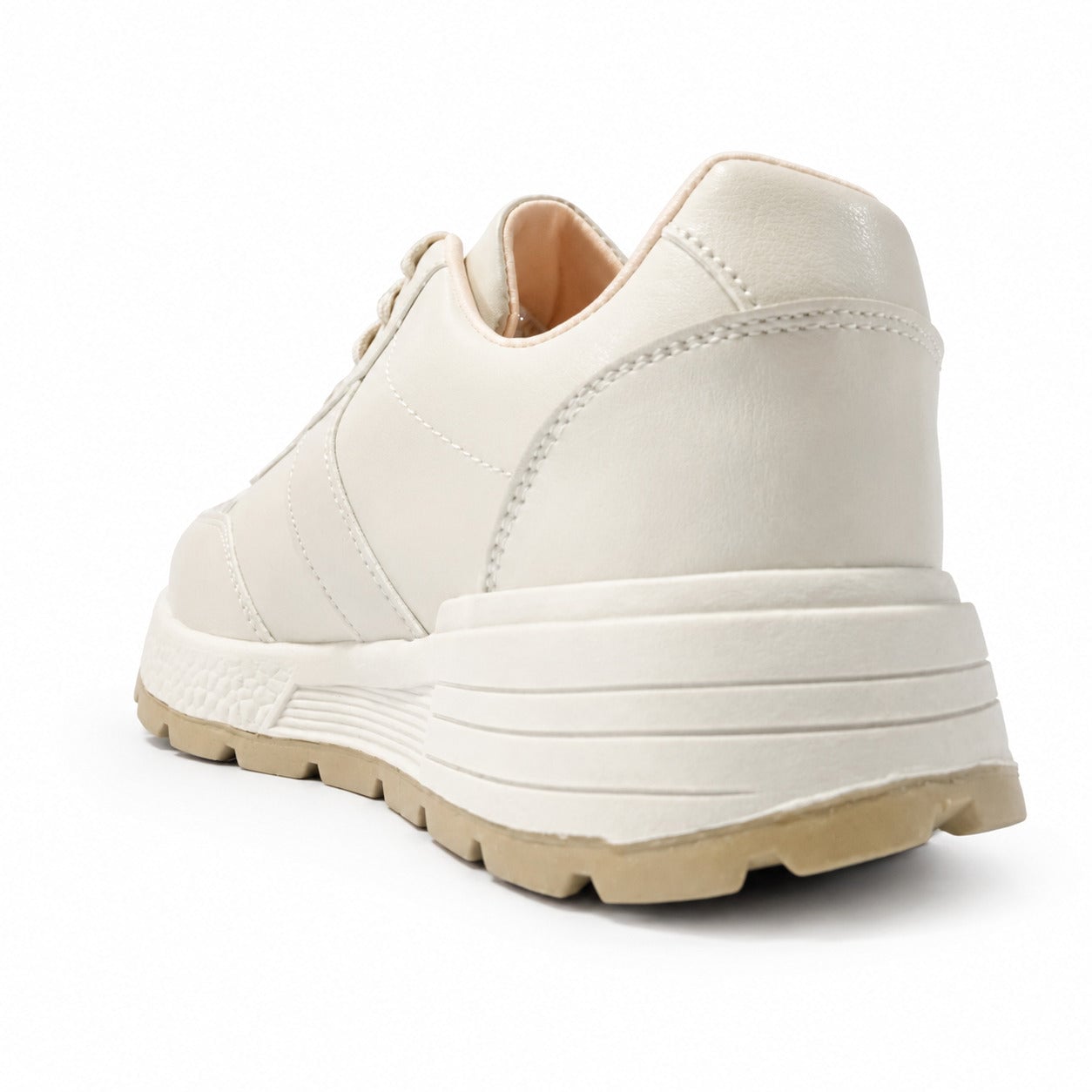 ZAPATILLAS URBANAS MUJER RUKI BEIGE - 3