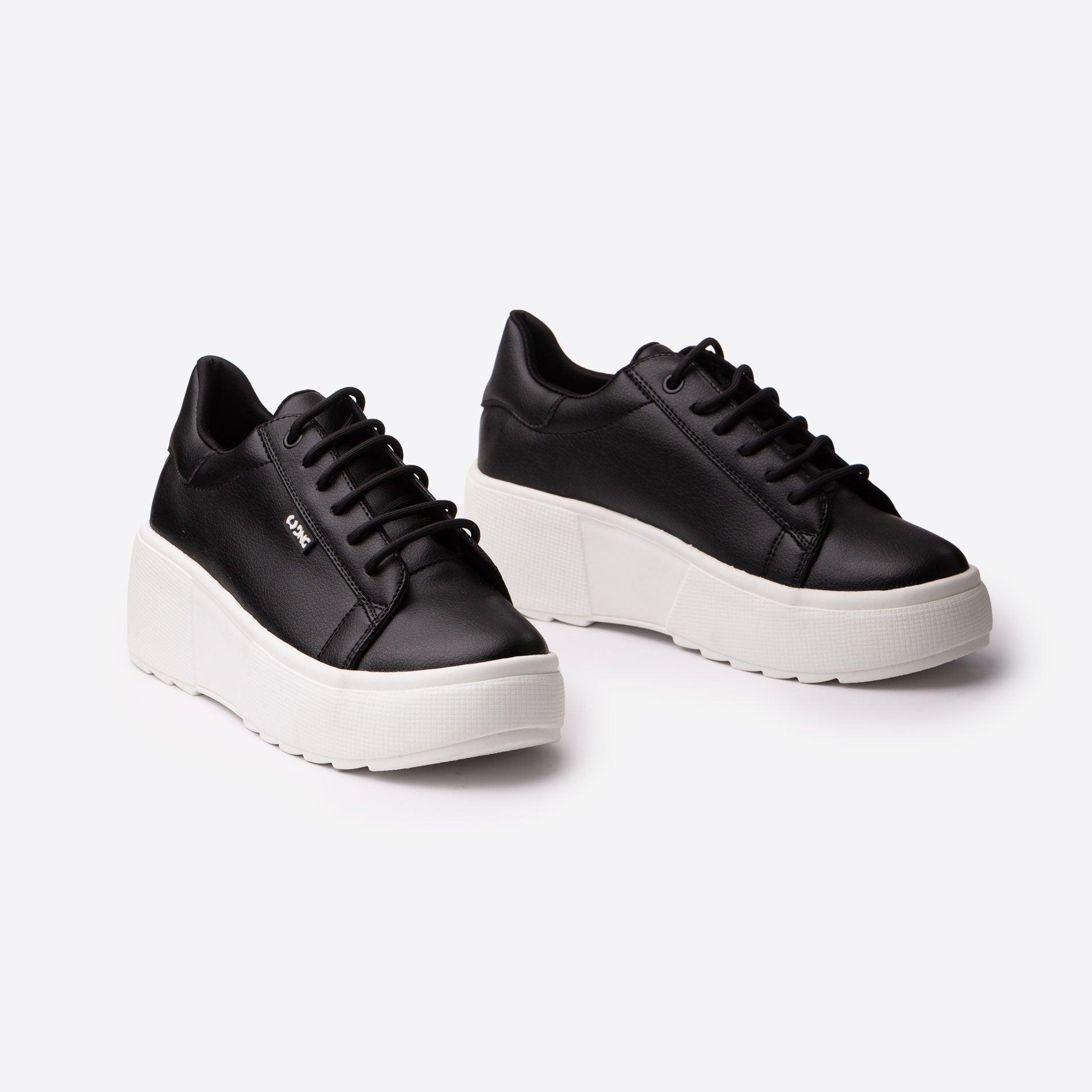 ZAPATILLAS URBANAS MUJER KIOTO NEGRO - 3