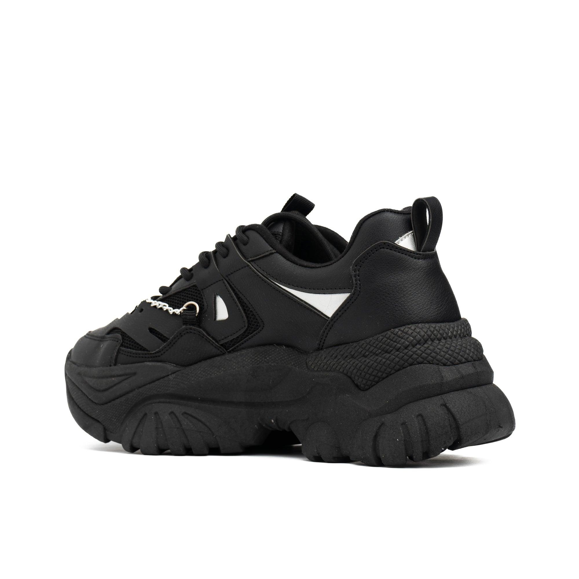 ZAPATILLAS URBANAS MUJER CHAIN NEGRO - 6