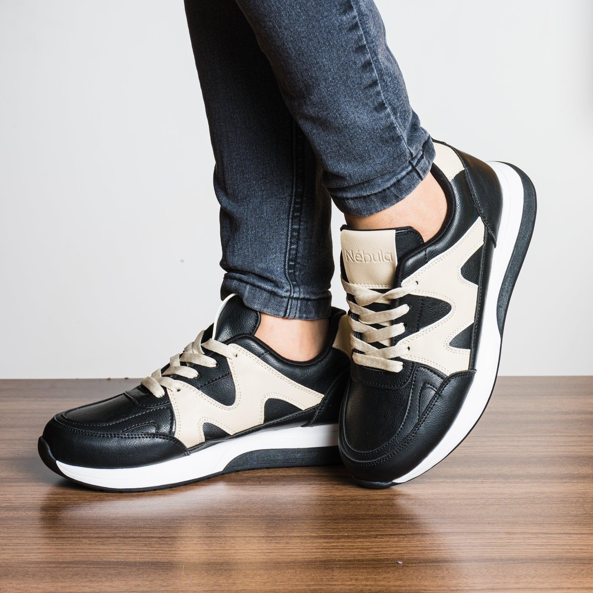 ZAPATILLAS URBANAS MUJER MIROSLAV BEIGE - 1