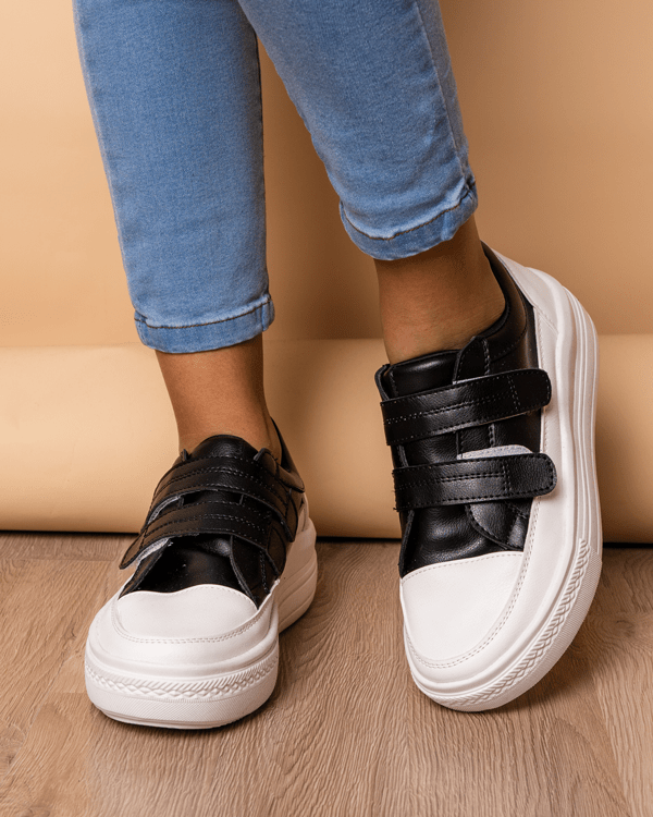 ZAPATILLAS URBANAS MUJER IBIS NEGRO - 1