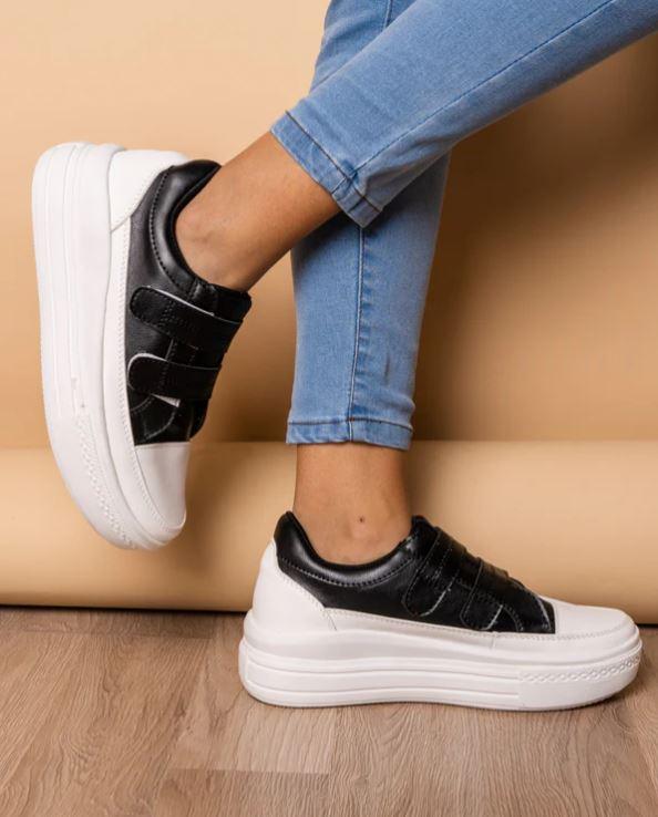 ZAPATILLAS URBANAS MUJER IBIS NEGRO - 2