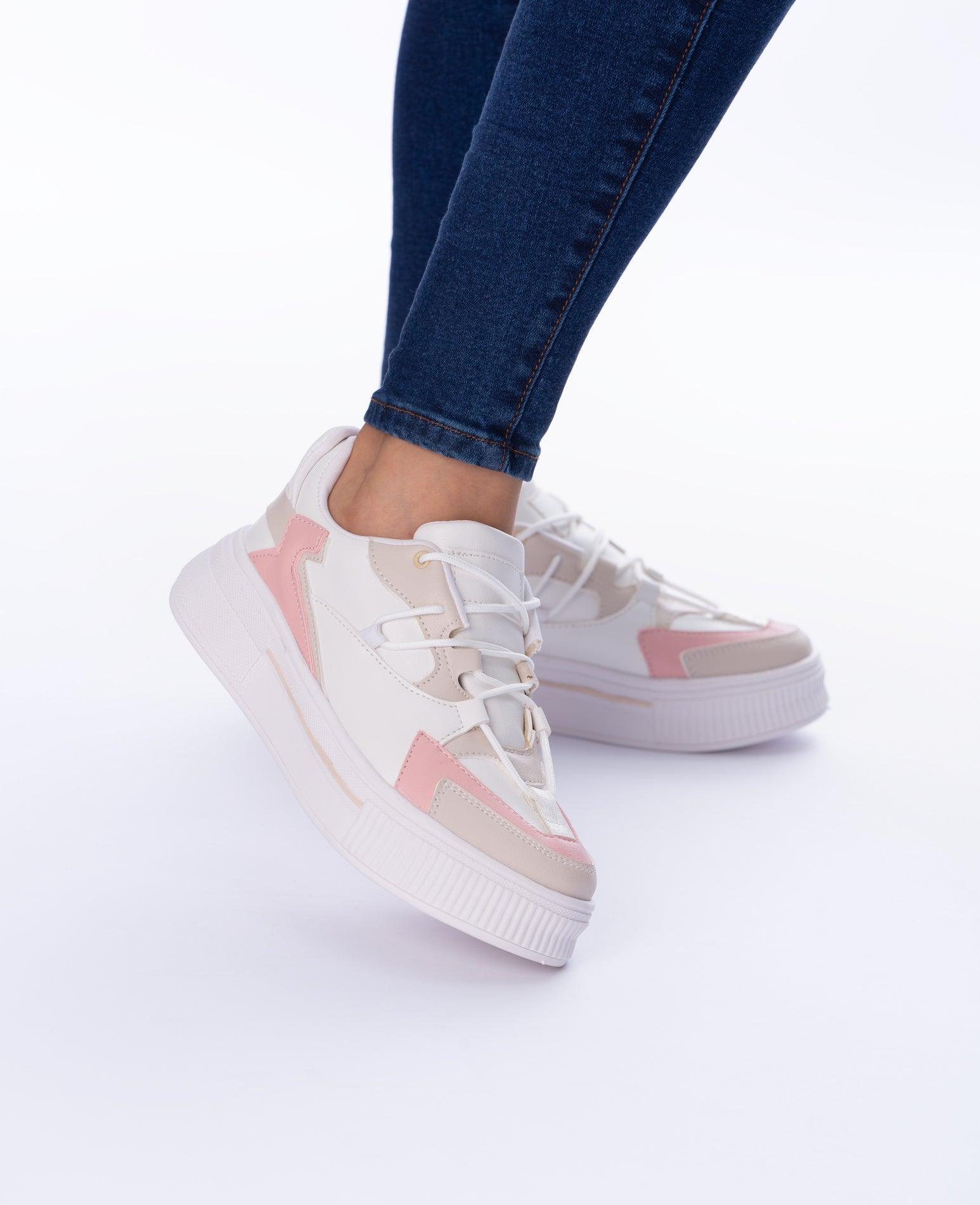 ZAPATILLAS URBANAS MUJER MONS ROSADO - 1