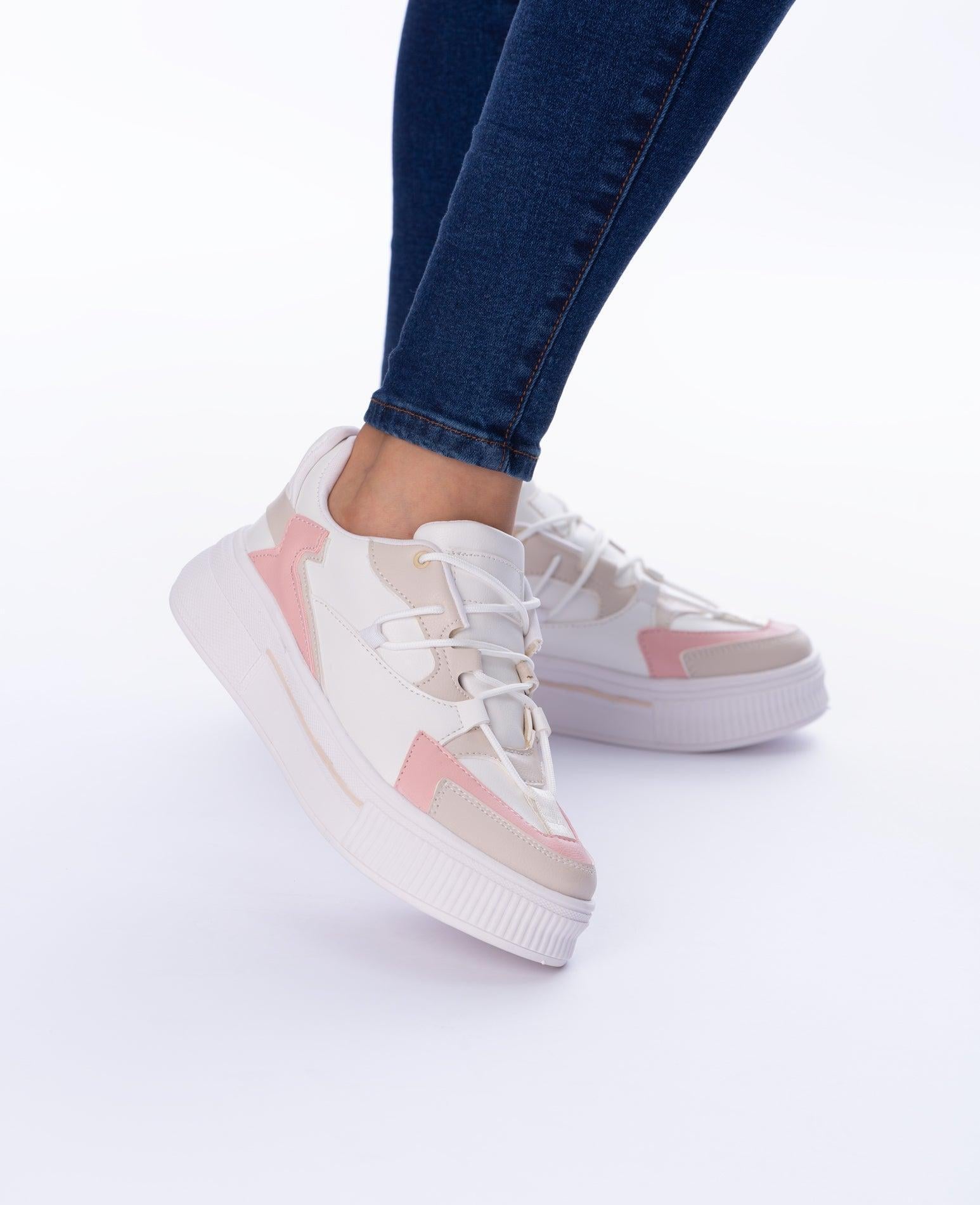 ZAPATILLAS URBANAS MUJER MONS ROSADO - 1