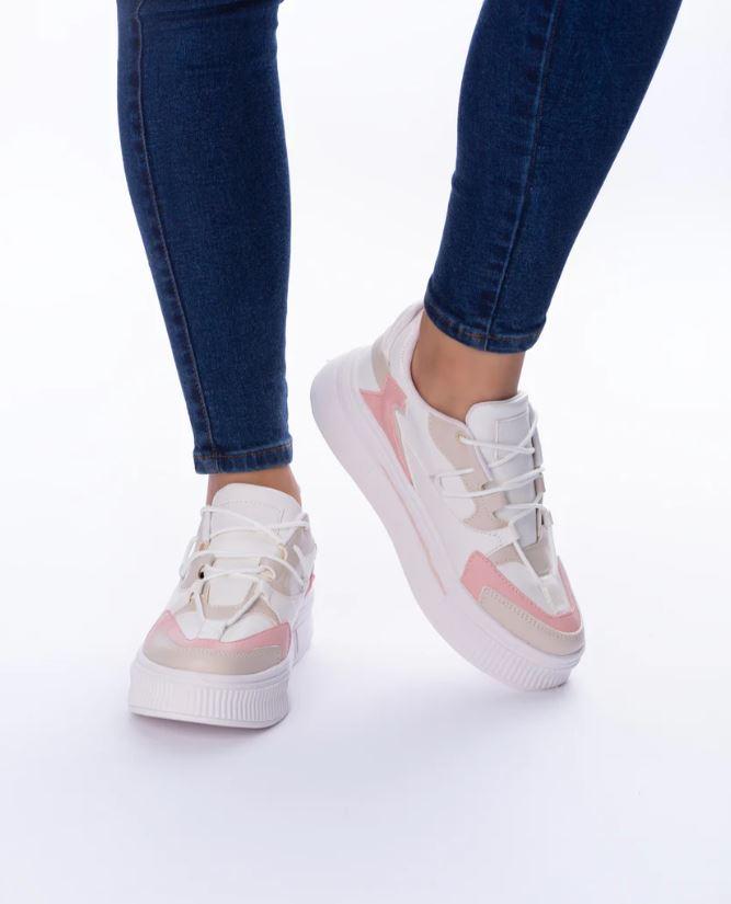 ZAPATILLAS URBANAS MUJER MONS ROSADO - 2