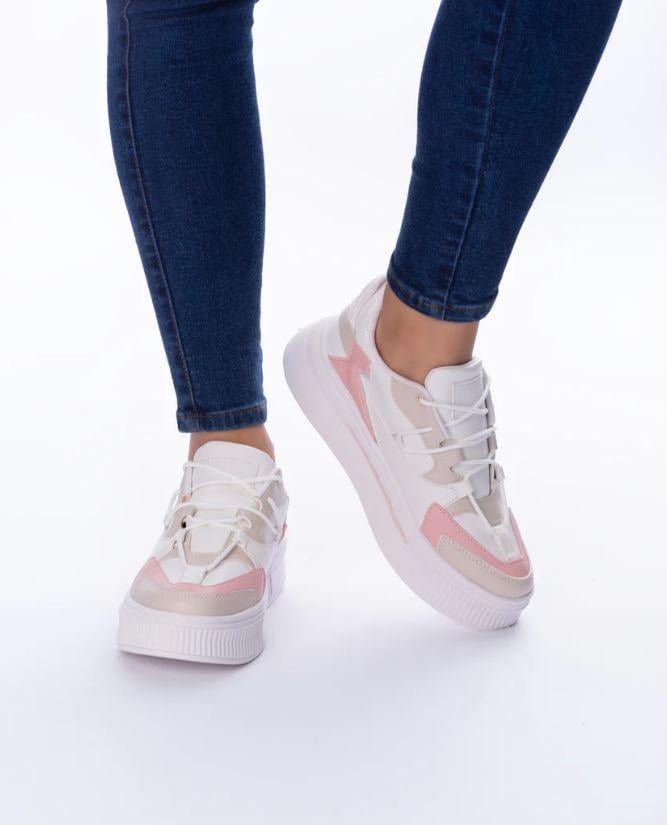 ZAPATILLAS URBANAS MUJER MONS ROSADO - 2