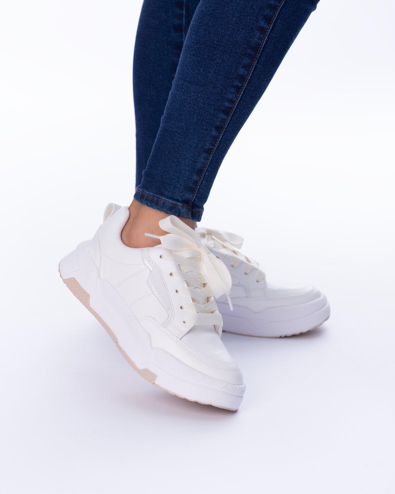 ZAPATILLAS URBANAS MUJER SHARK  BLANCO - 1