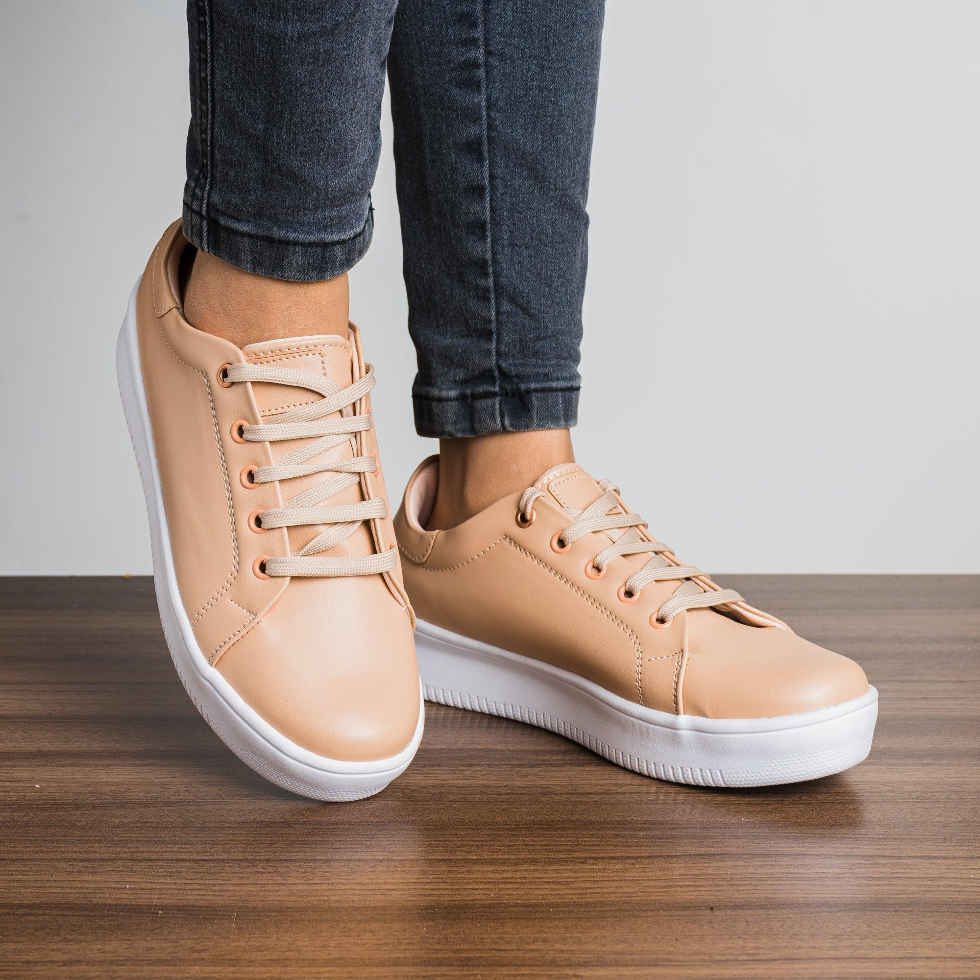 ZAPATILLAS URBANAS MUJER ORLANDO ROSADO - 1
