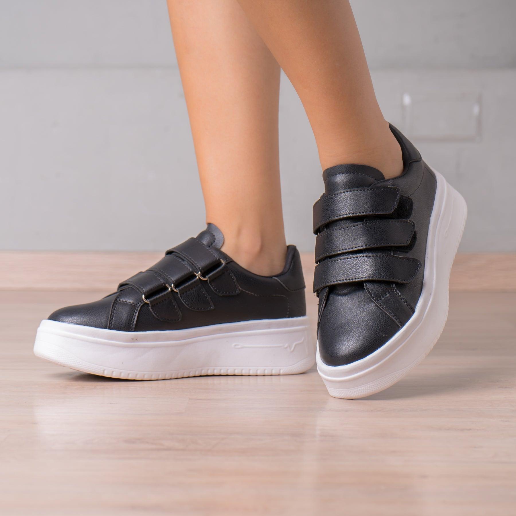 ZAPATILLAS URBANAS MUJER BUANANOTTE NEGRO - 1