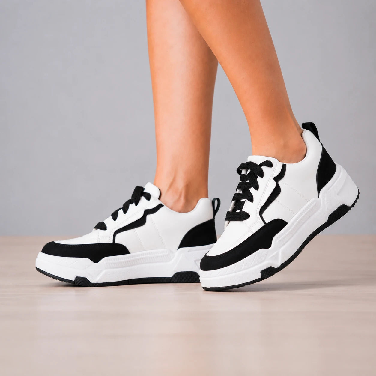 ZAPATILLAS URBANAS MUJER SHARK  NEGRO - 1