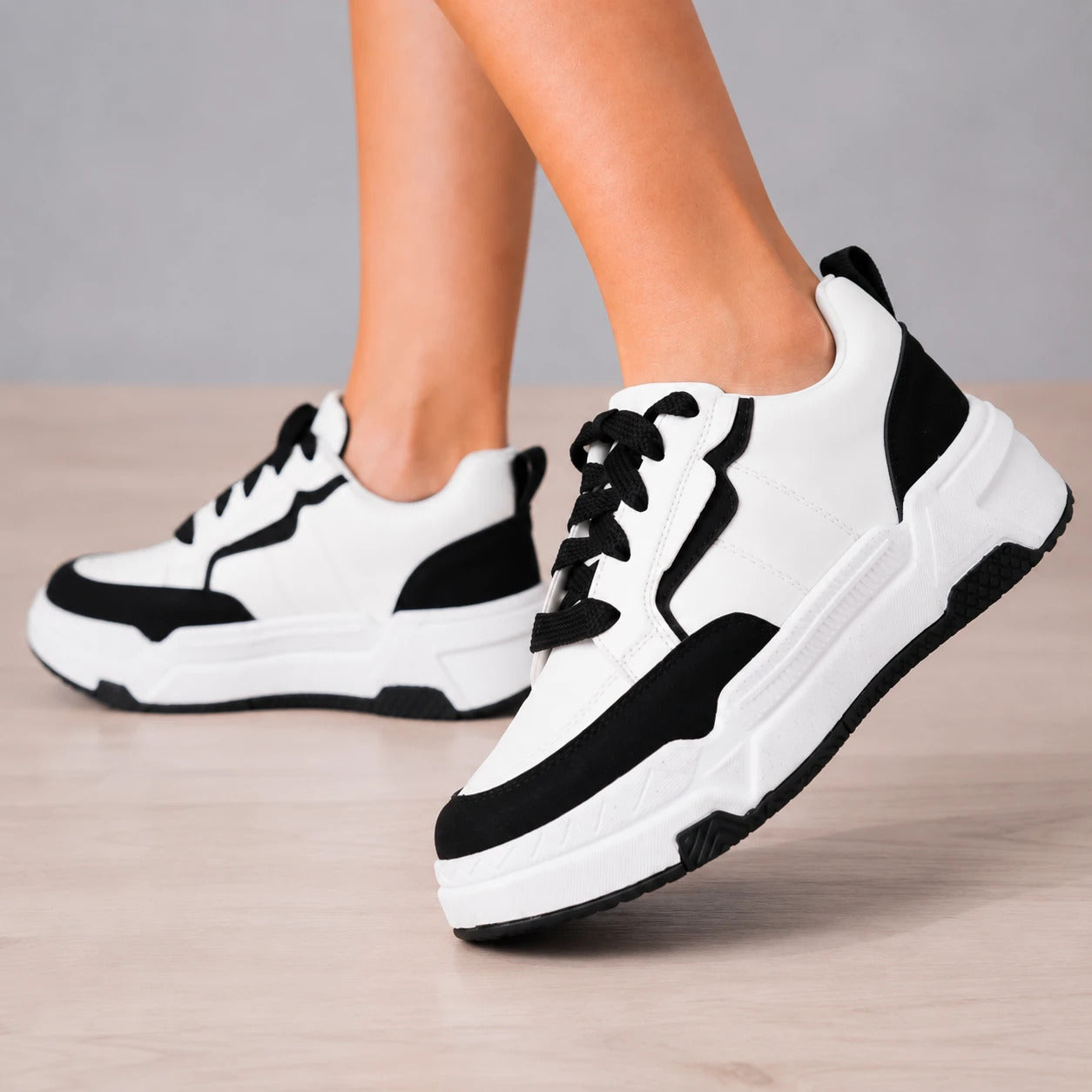 ZAPATILLAS URBANAS MUJER SHARK  NEGRO - 5