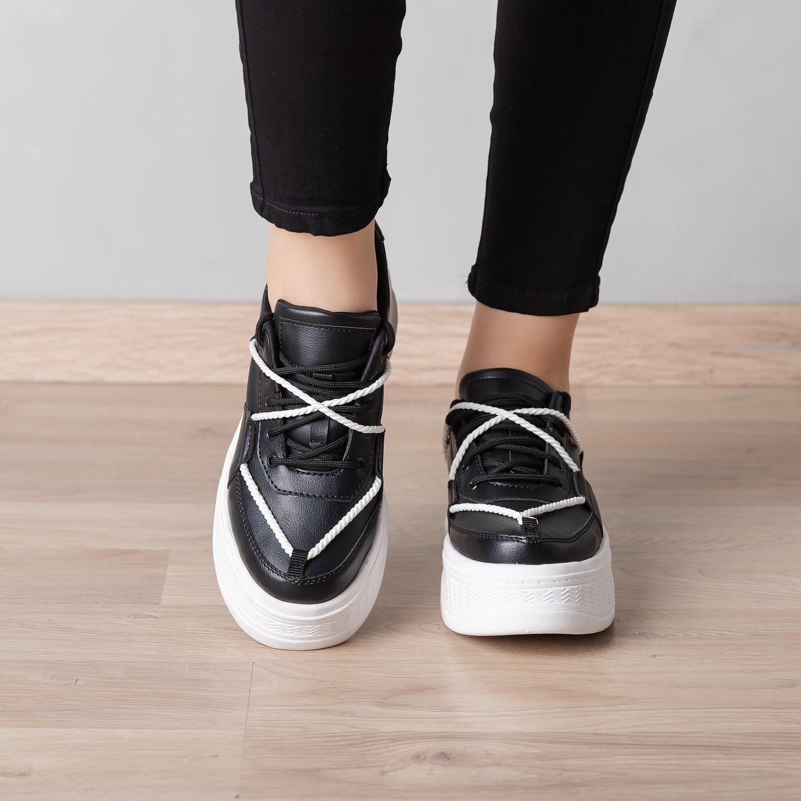 ZAPATILLAS URBANAS MUJER KAWHI NEGRO - 2