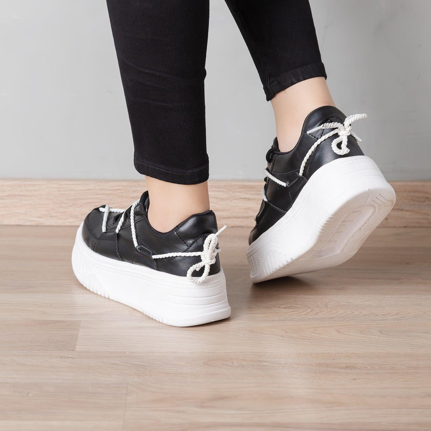 ZAPATILLAS URBANAS MUJER KAWHI NEGRO - 3