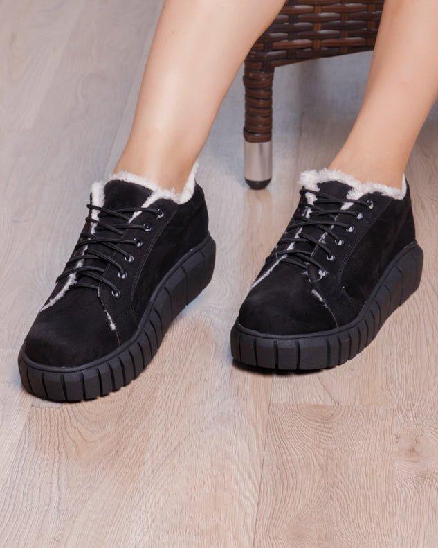 ZAPATILLAS URBANAS MUJER EDIRNE NEGRO - 1