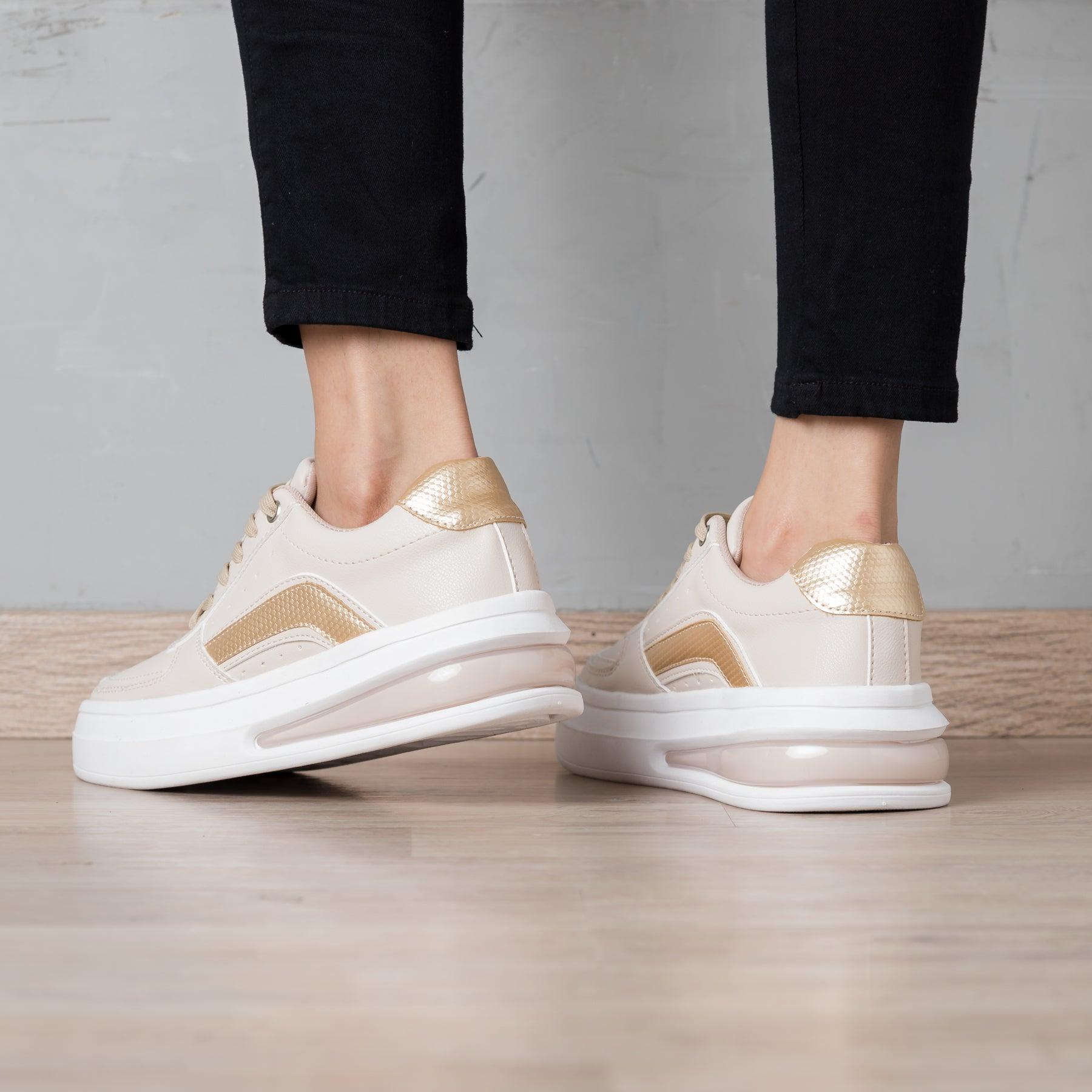 ZAPATILLAS URBANAS MUJER SERAPHI BEIGE - 3