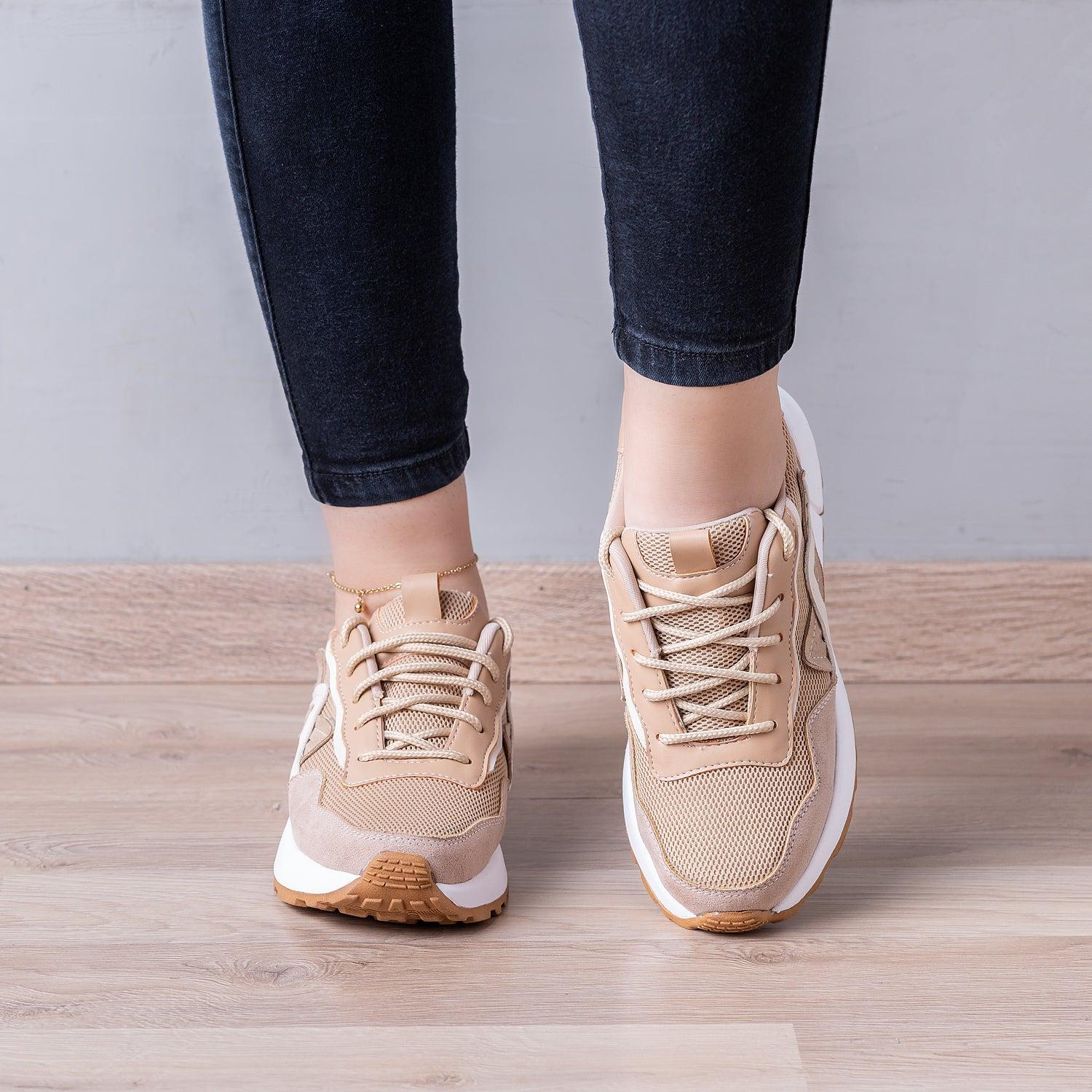 ZAPATILLAS URBANAS MUJER KITTY BEIGE 2 - 2