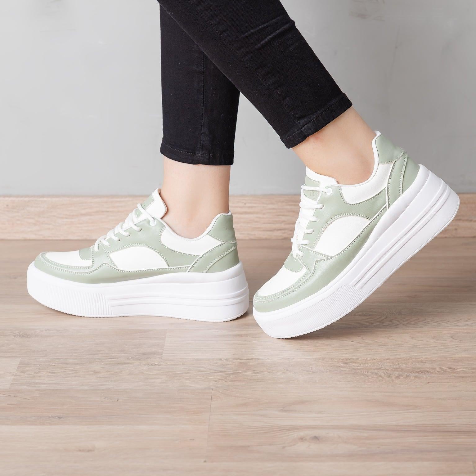 ZAPATILLAS URBANAS MUJER PANDA VERDE - 1