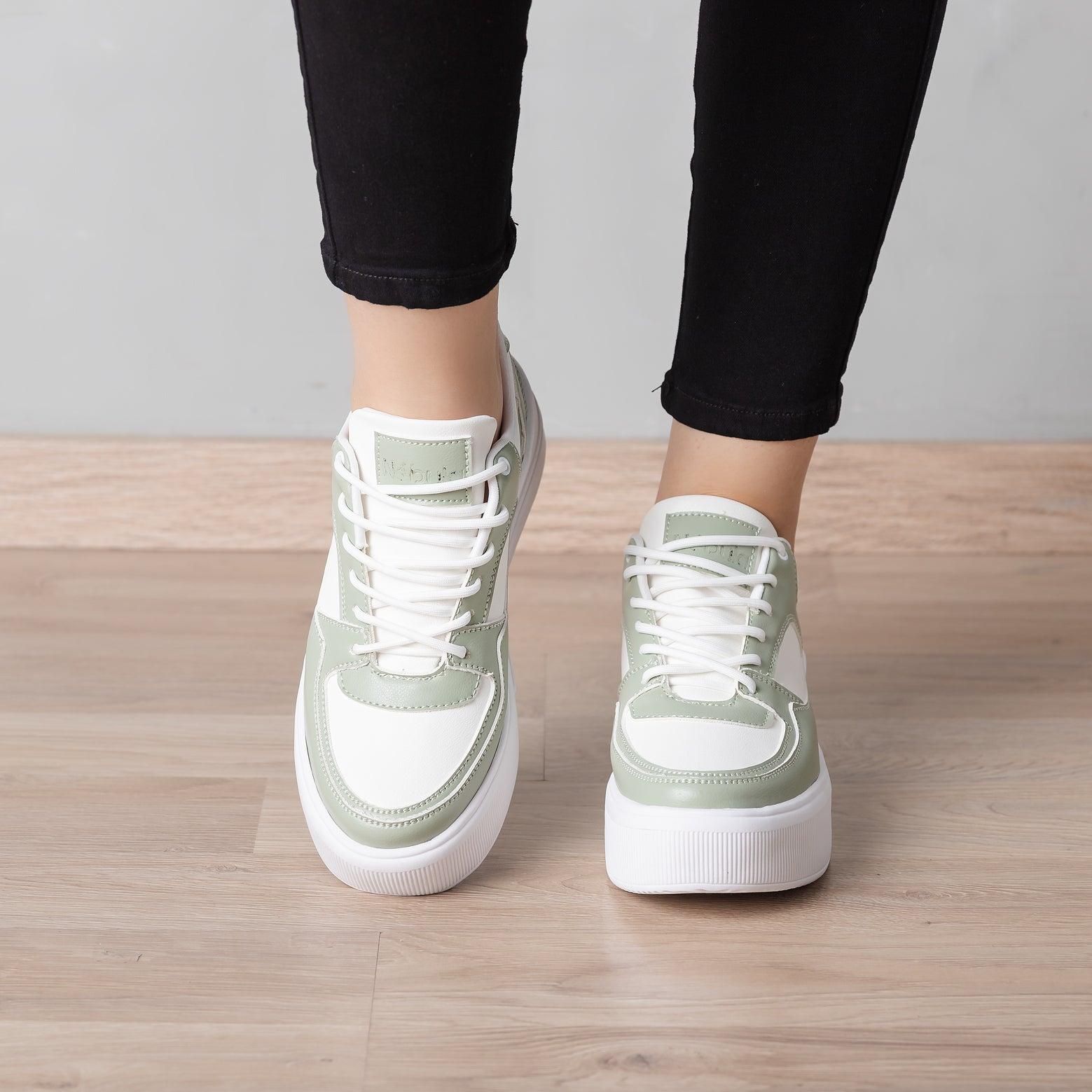 ZAPATILLAS URBANAS MUJER PANDA VERDE - 2