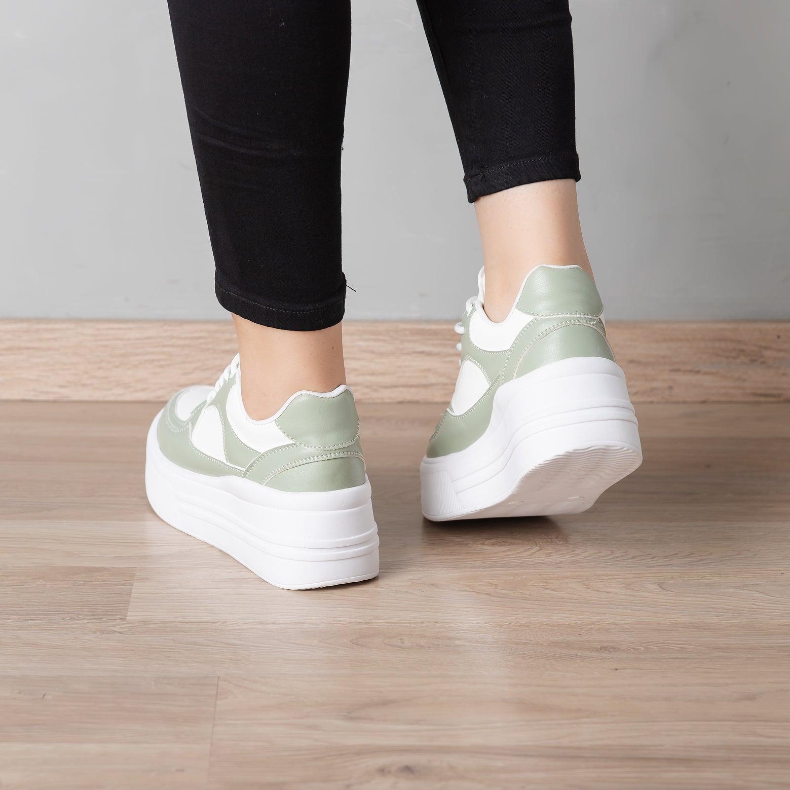 ZAPATILLAS URBANAS MUJER PANDA VERDE - 3