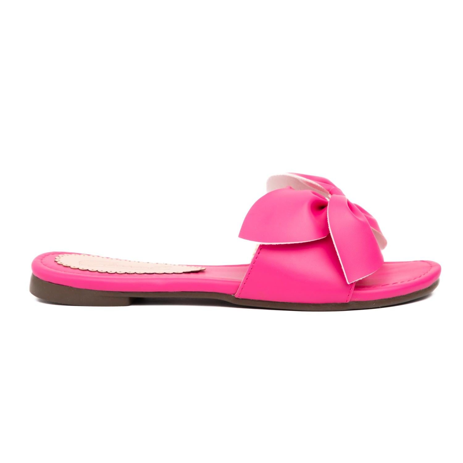 SANDALIAS CASUALES MUJER FLOR FUCSIA - 2