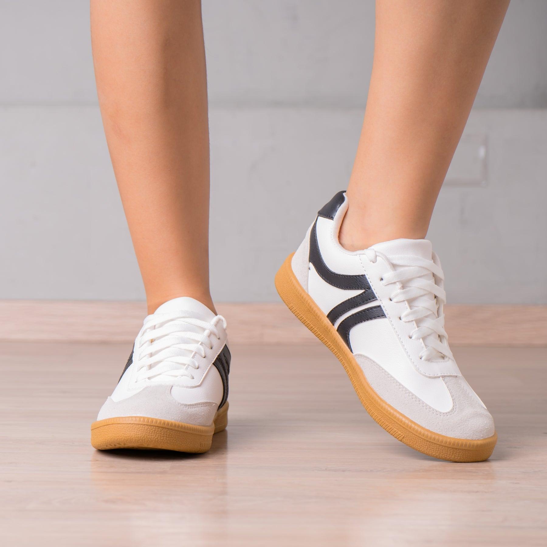 ZAPATILLAS URBANAS MUJER MAUSONT BLANCO NEGRO - 2